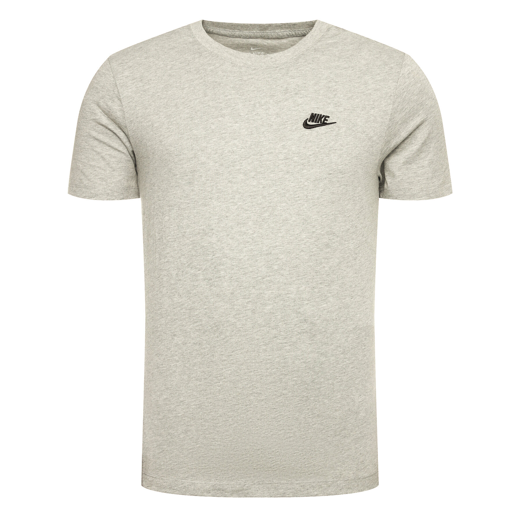 Nike Тишърт Sportswear Club AR4997 Сив Standard Fit - Pepit.bg