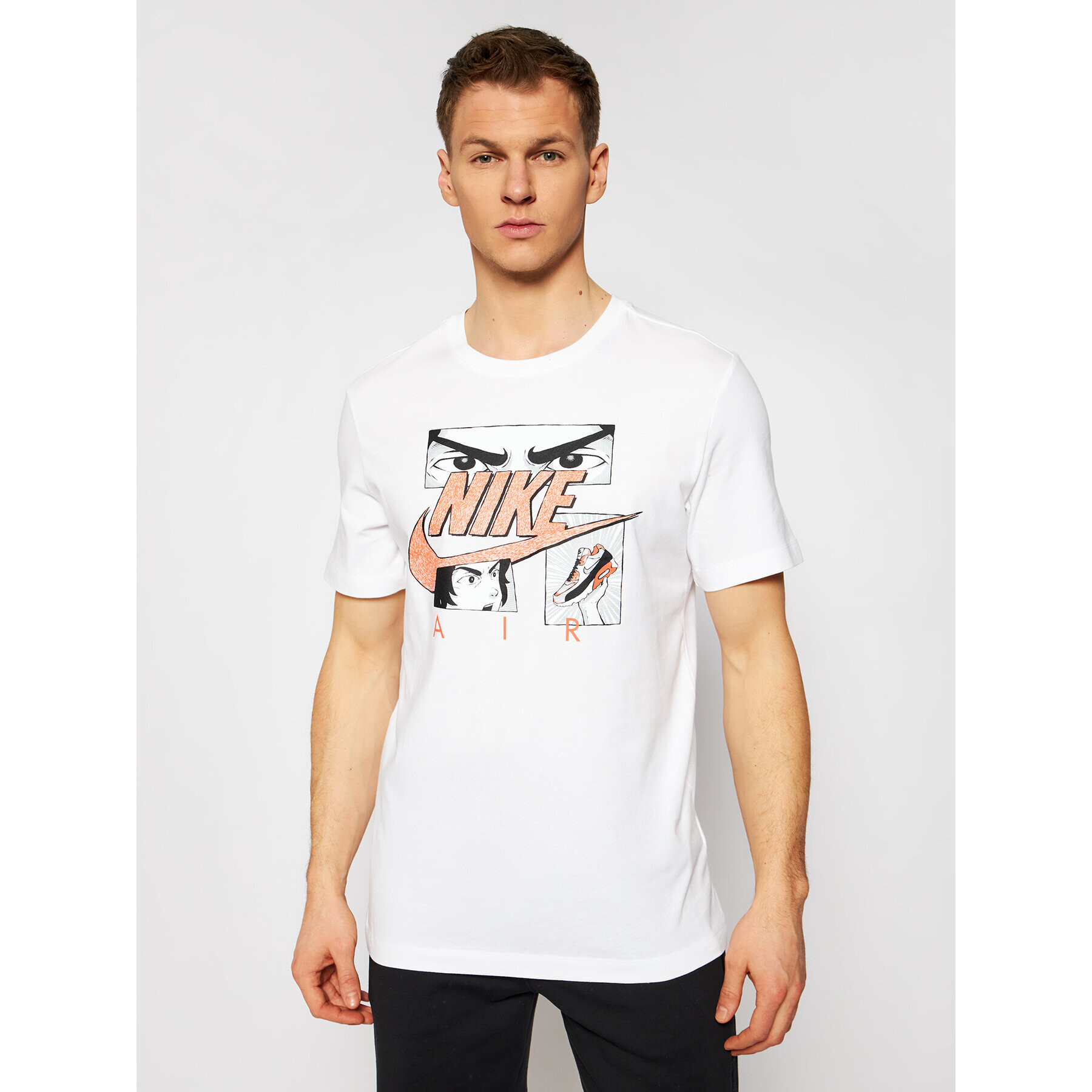 Nike Тишърт Sportswear DB6151 Бял Standard Fit - Pepit.bg