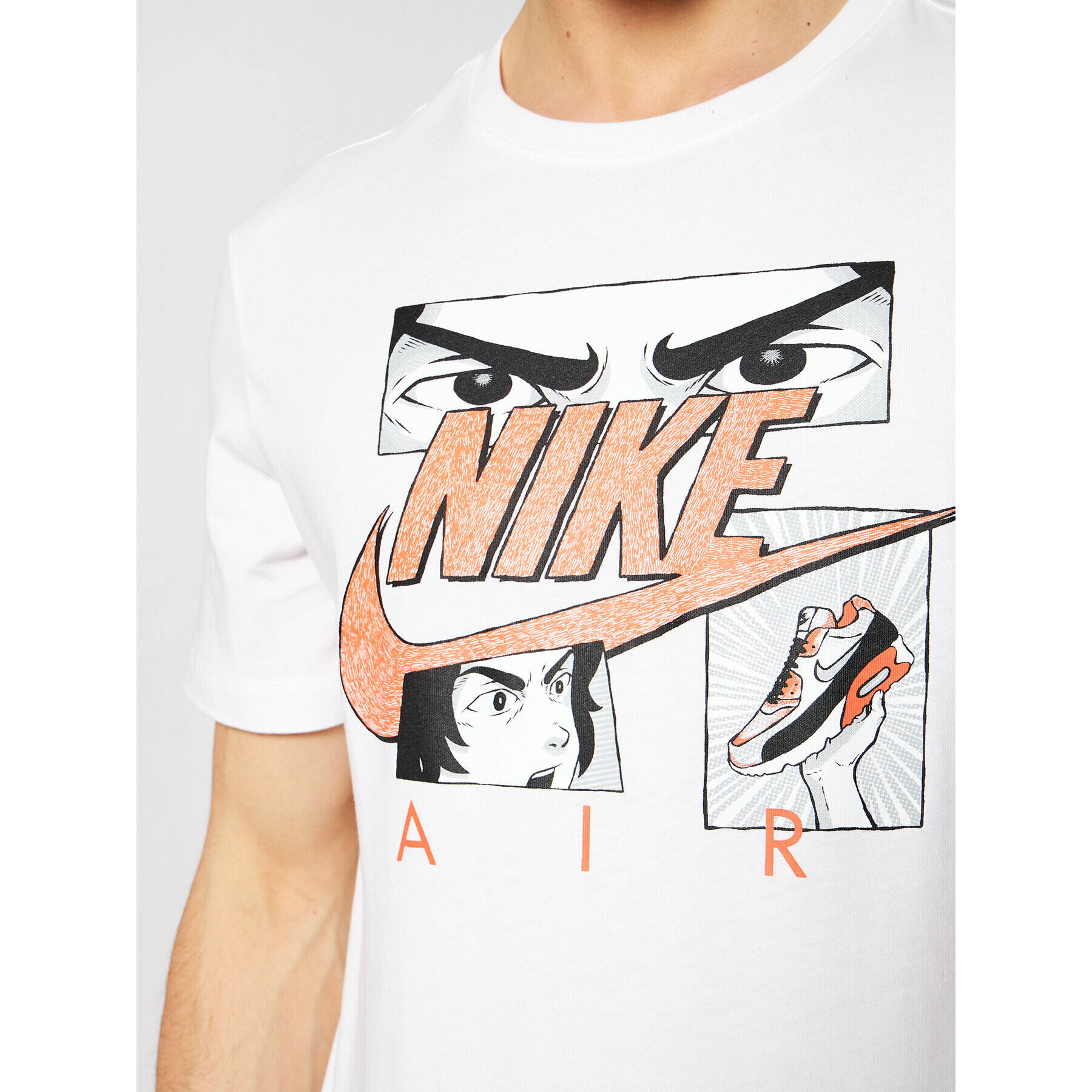 Nike Тишърт Sportswear DB6151 Бял Standard Fit - Pepit.bg