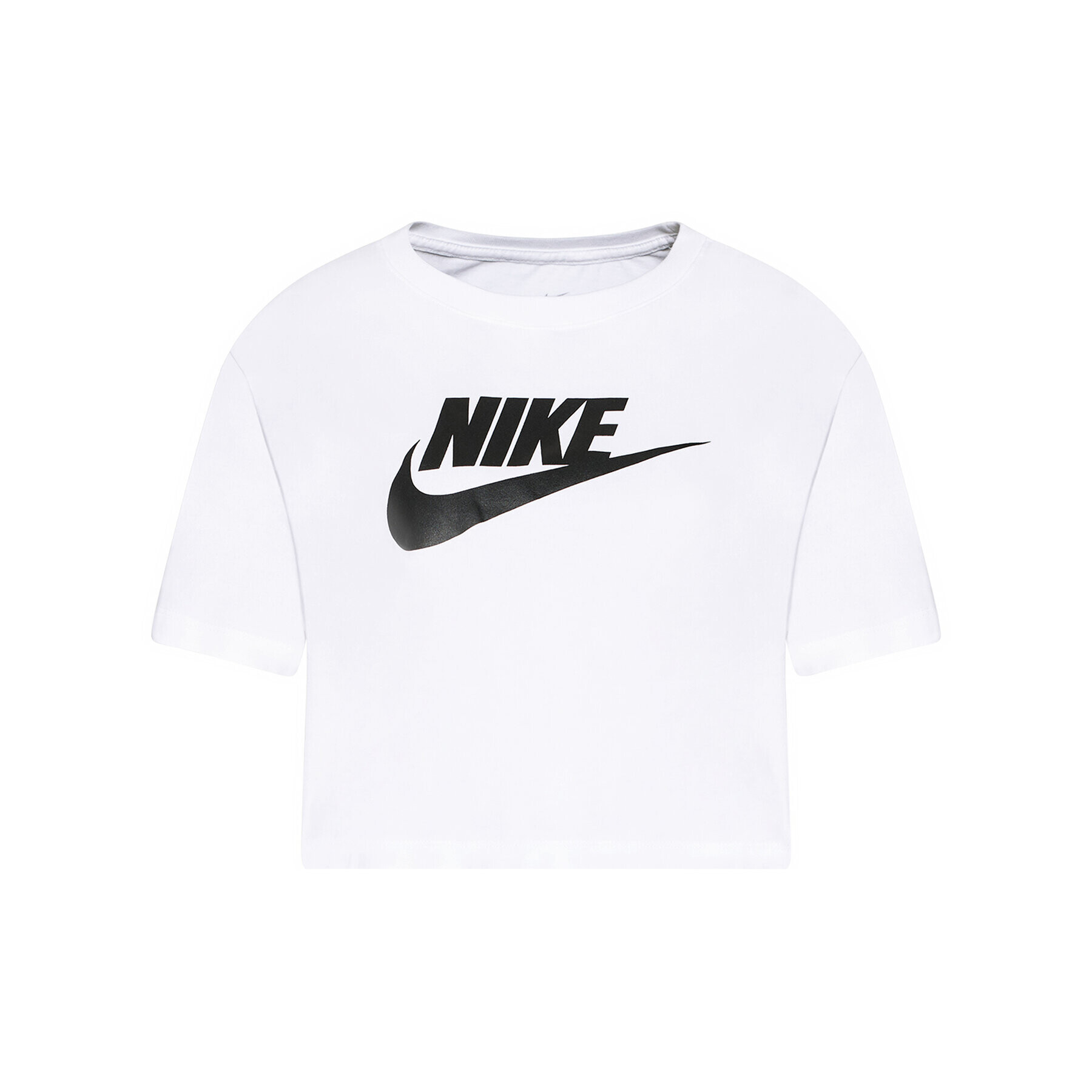 Nike Тишърт Sportswear Essential BV6175 Бял Loose Fit - Pepit.bg