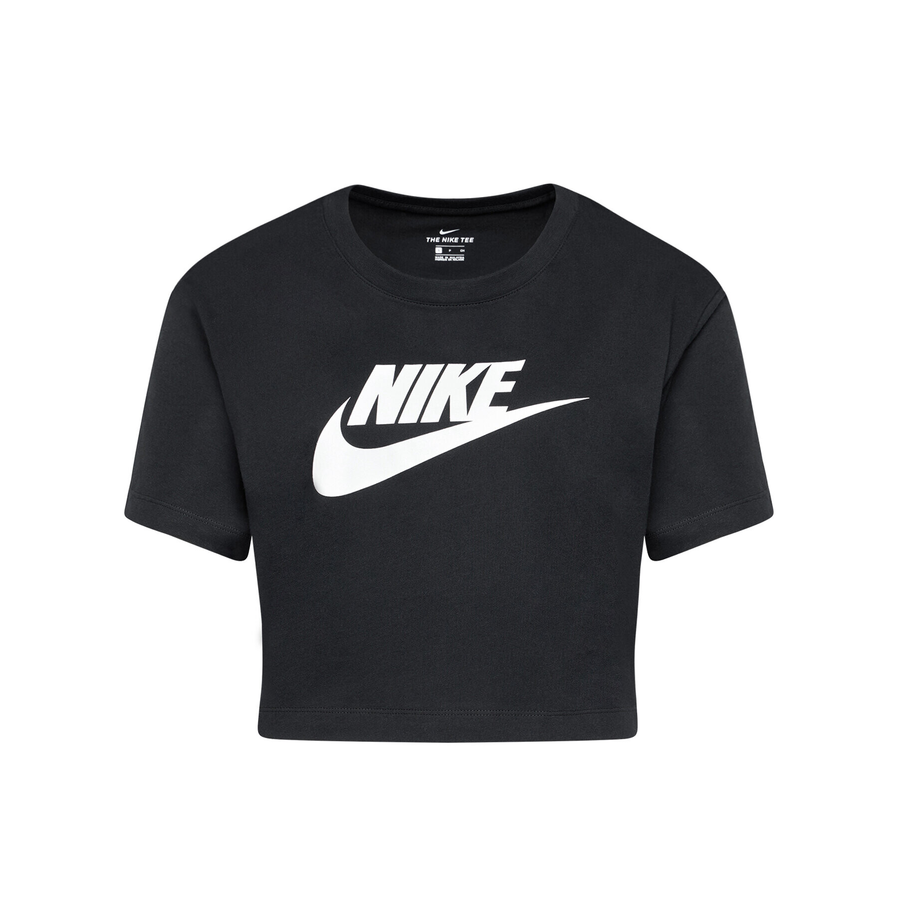 Nike Тишърт Sportswear Essential BV6175 Черен Loose Fit - Pepit.bg