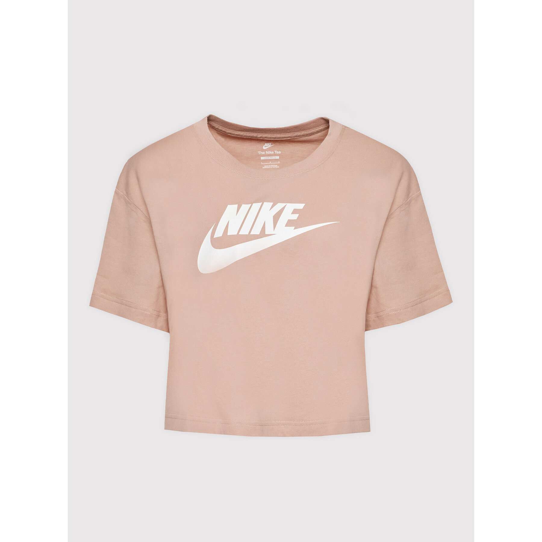 Nike Тишърт Sportswear Essential BV6175 Розов Loose Fit - Pepit.bg