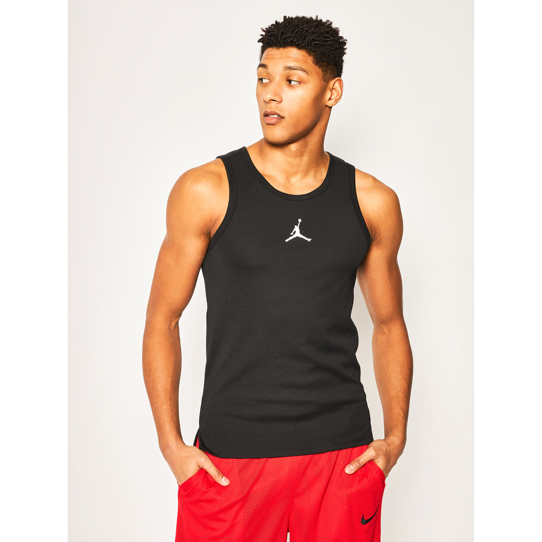 Nike Топ Jordan 23 Alpha Buzzer Beater AV3242 Черен Slim Fit - Pepit.bg