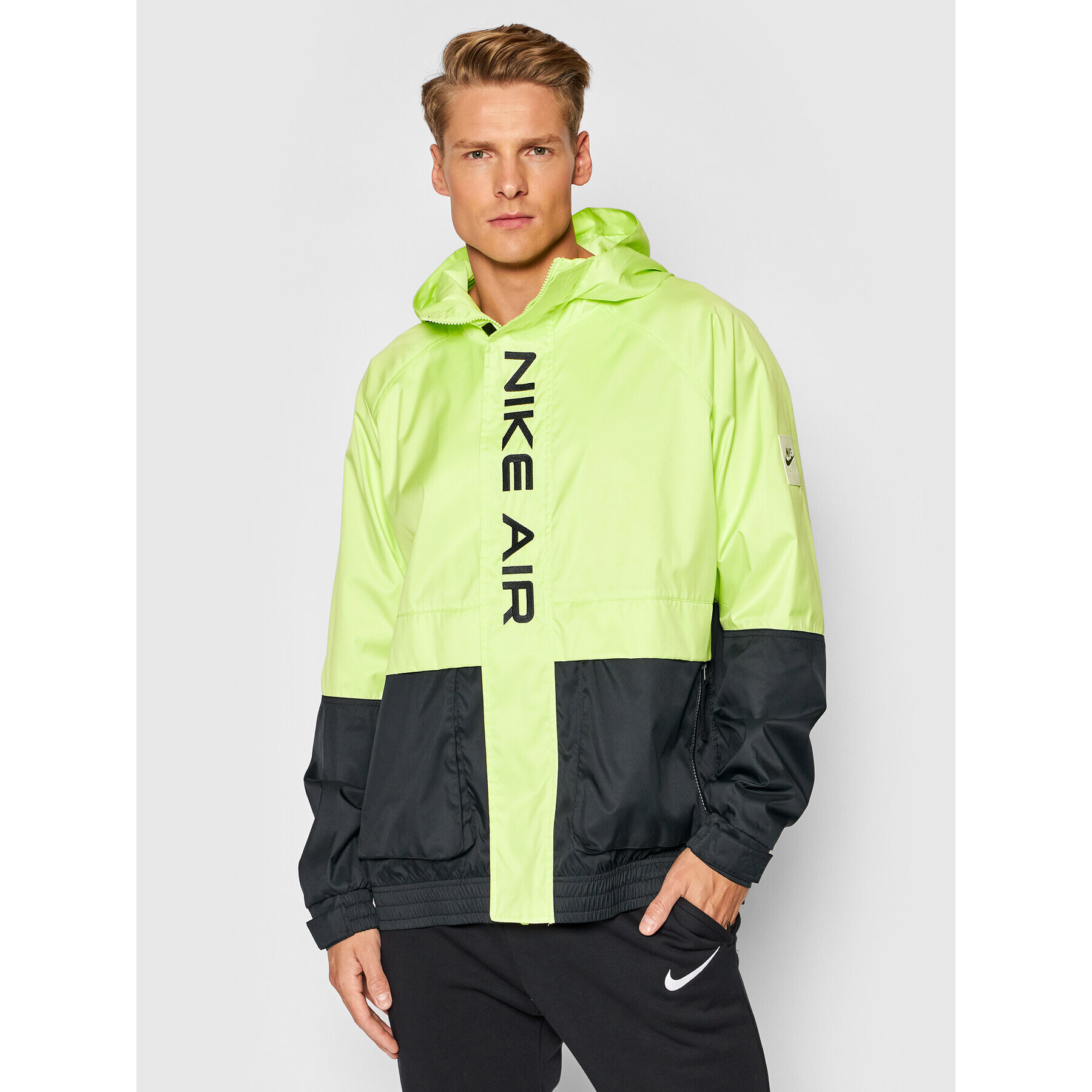 Nike Ветровка Air DA0271 Зелен Loose Fit - Pepit.bg