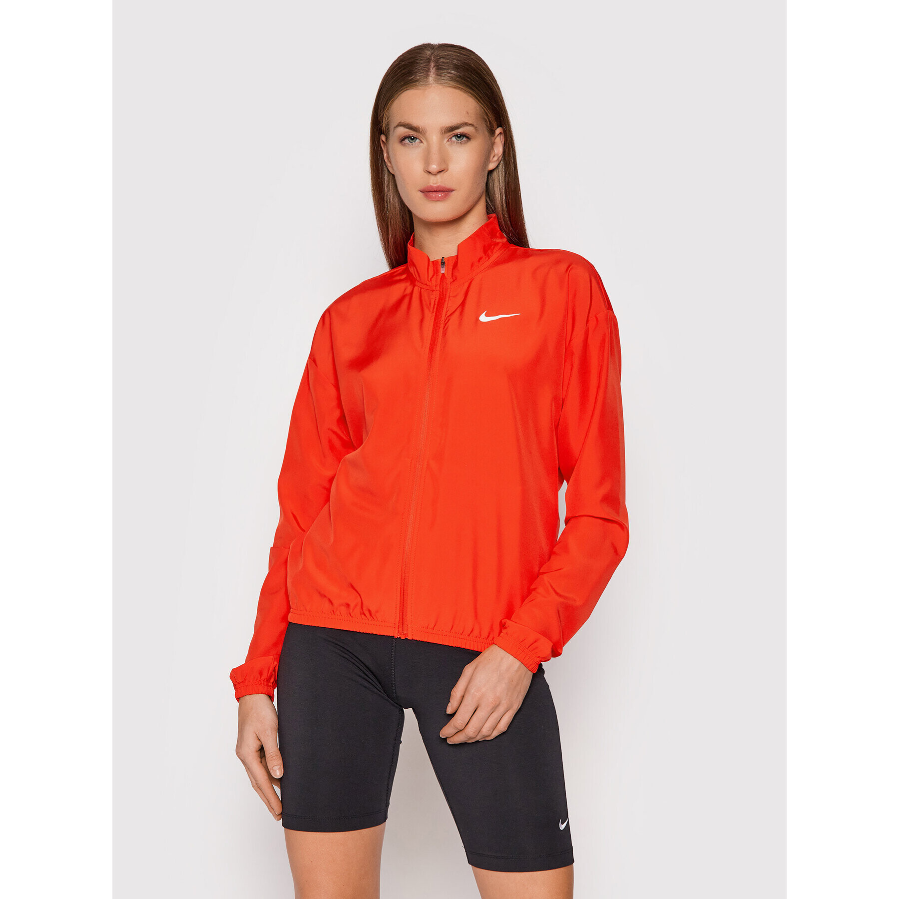 Nike Яке за джогинг Swoosh Packable DD4925 Червен Regular Fit - Pepit.bg