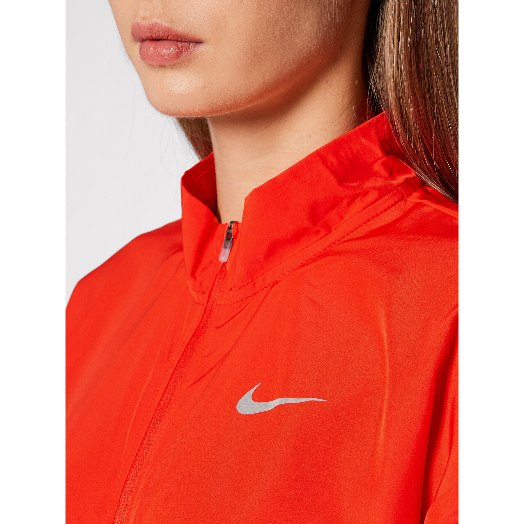 Nike Яке за джогинг Swoosh Packable DD4925 Червен Regular Fit - Pepit.bg