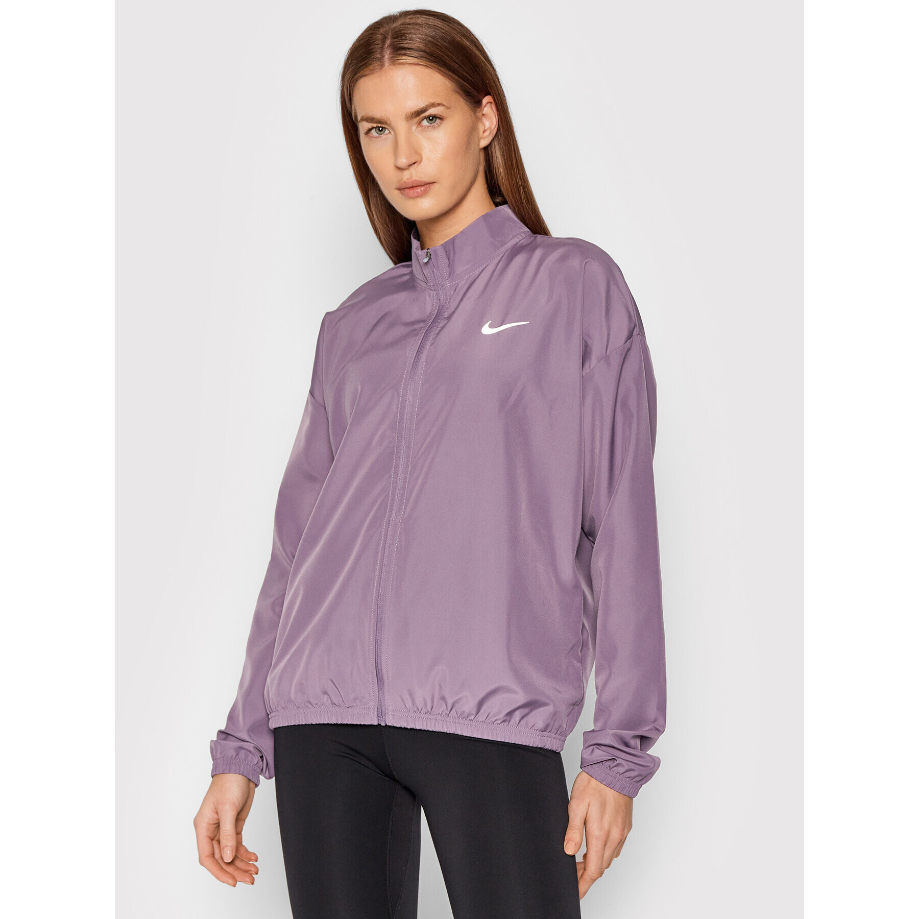 Nike Яке за джогинг Swoosh Packable DD4925 Виолетов Regular Fit - Pepit.bg