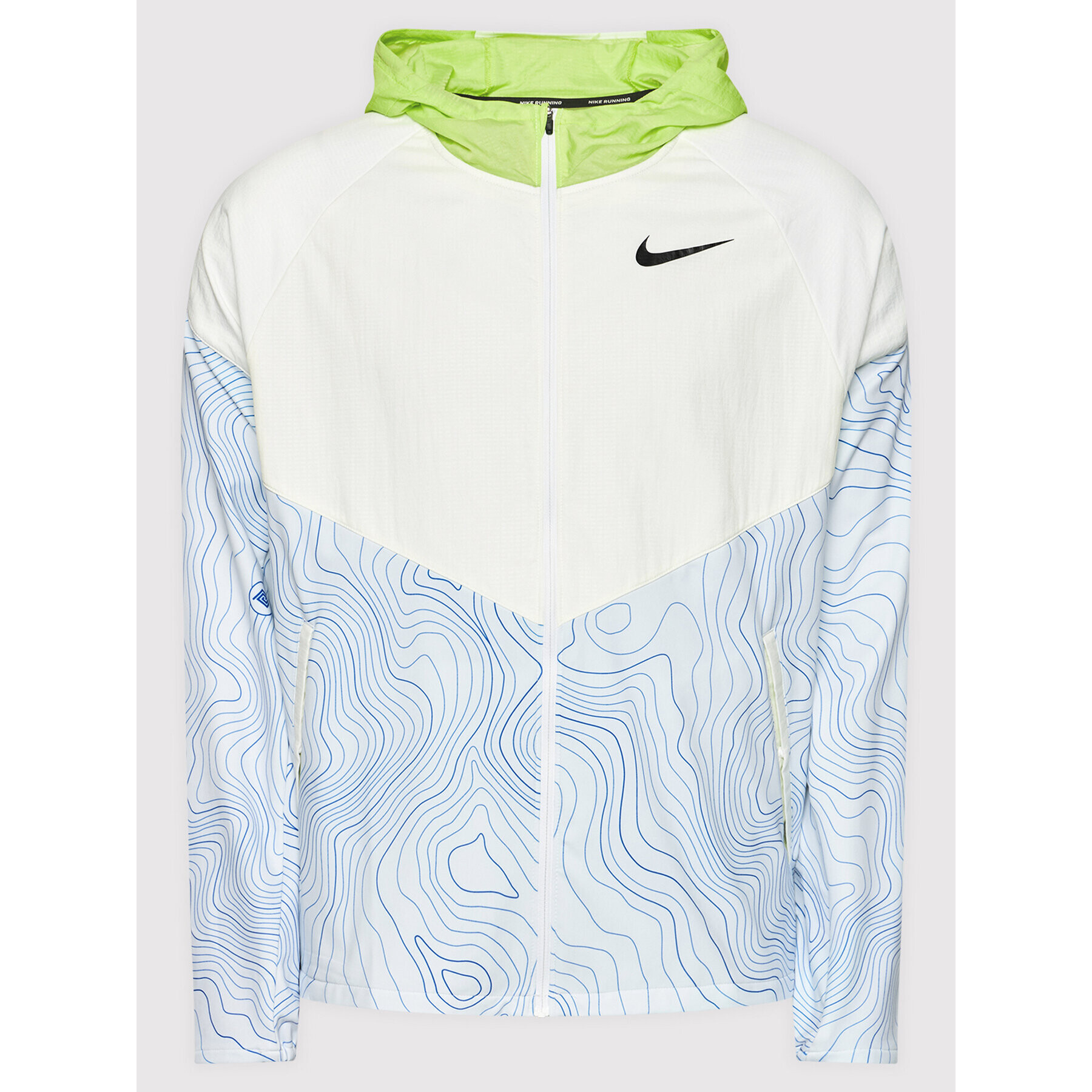 Nike Яке за джогинг Therma Essential Ekiden DC4039 Бял Standard Fit - Pepit.bg