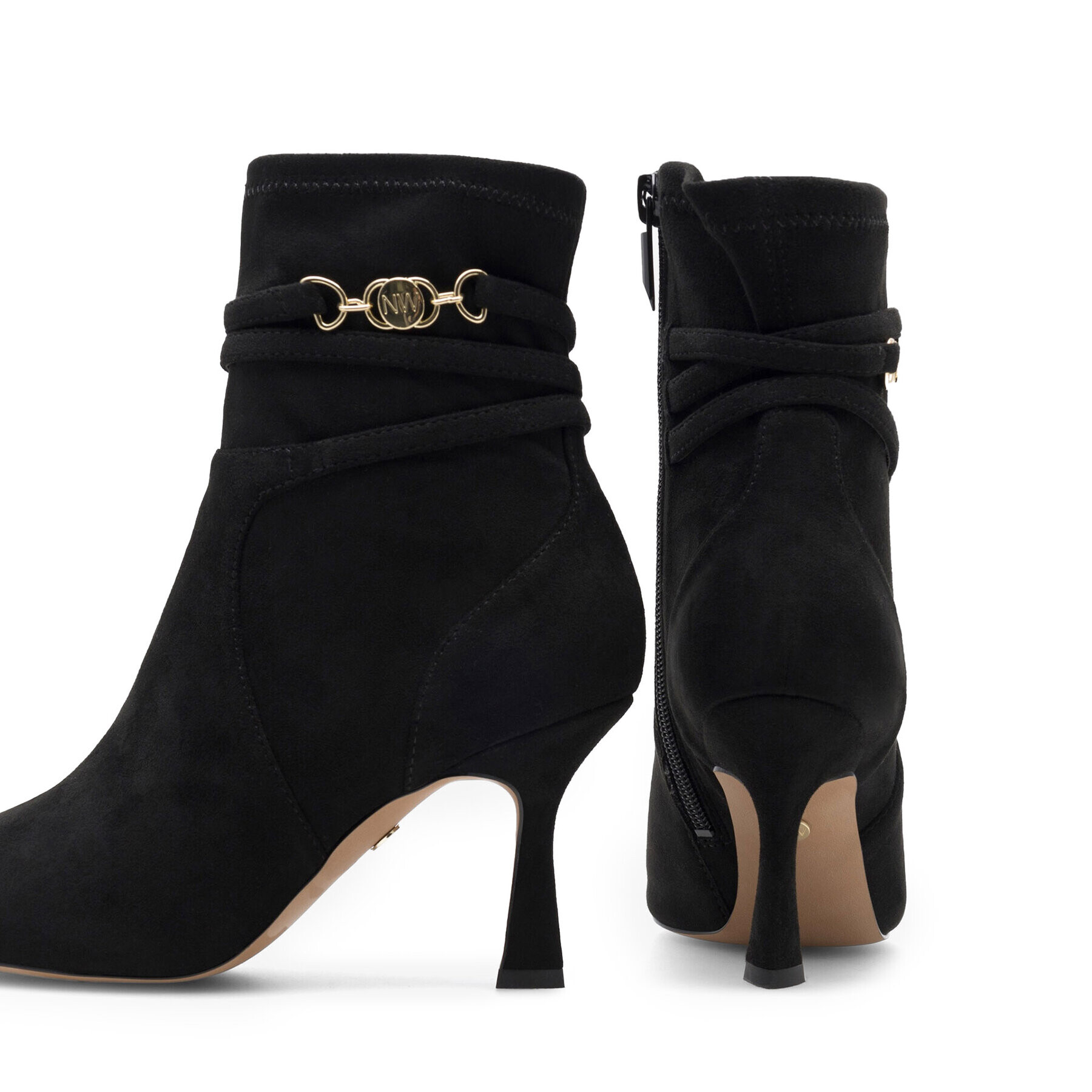 Nine West Боти LUBENA ZL23003CC Черен - Pepit.bg