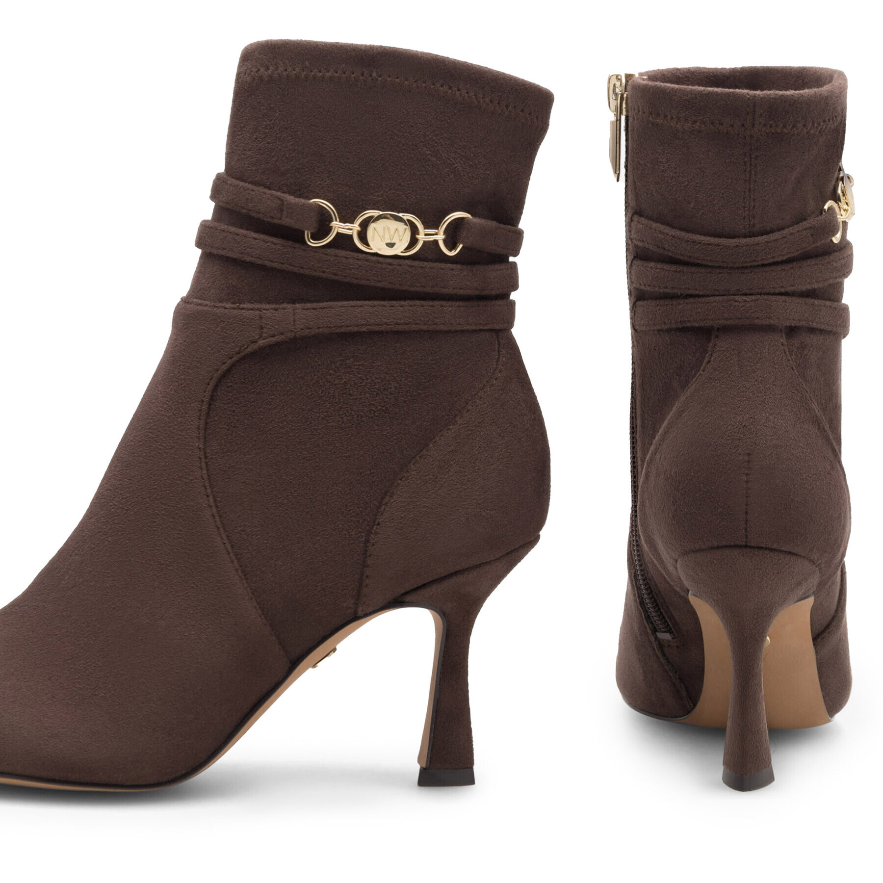 Nine West Боти LUBENA ZL23003CC Кафяв - Pepit.bg