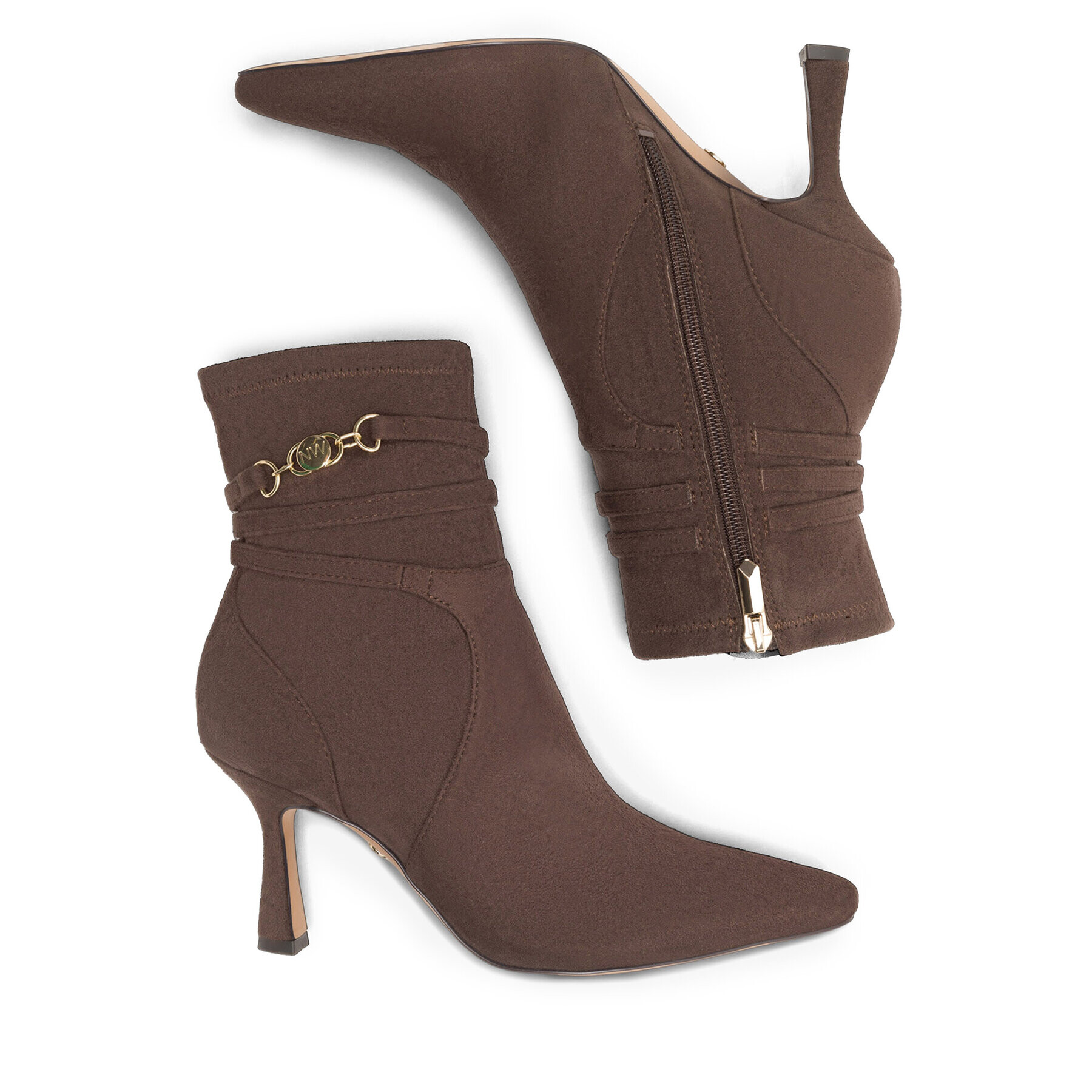 Nine West Боти LUBENA ZL23003CC Кафяв - Pepit.bg