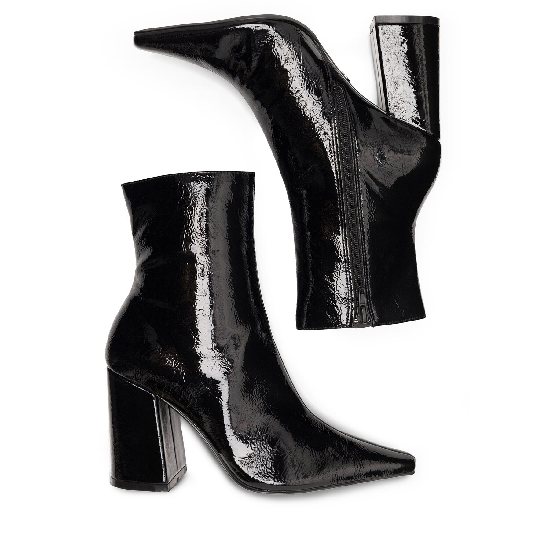 Nine West Боти SAAMEN SJ1453-1 Черен - Pepit.bg