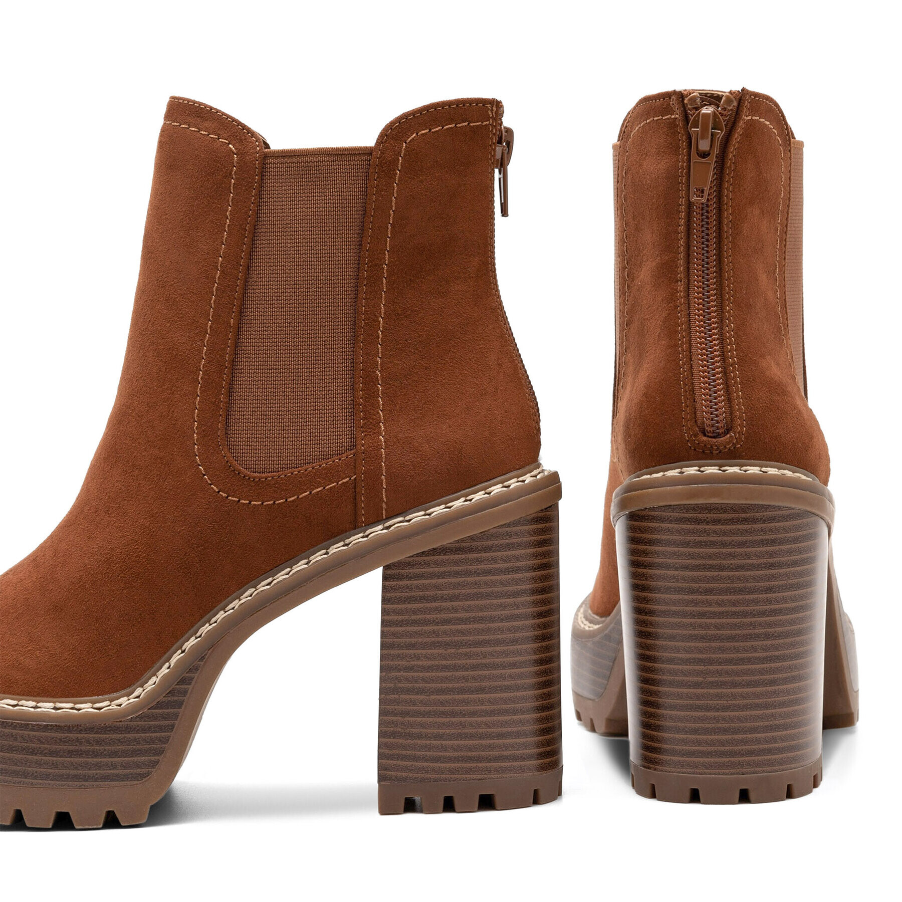 Nine West Боти SAILA 13151A Кафяв - Pepit.bg