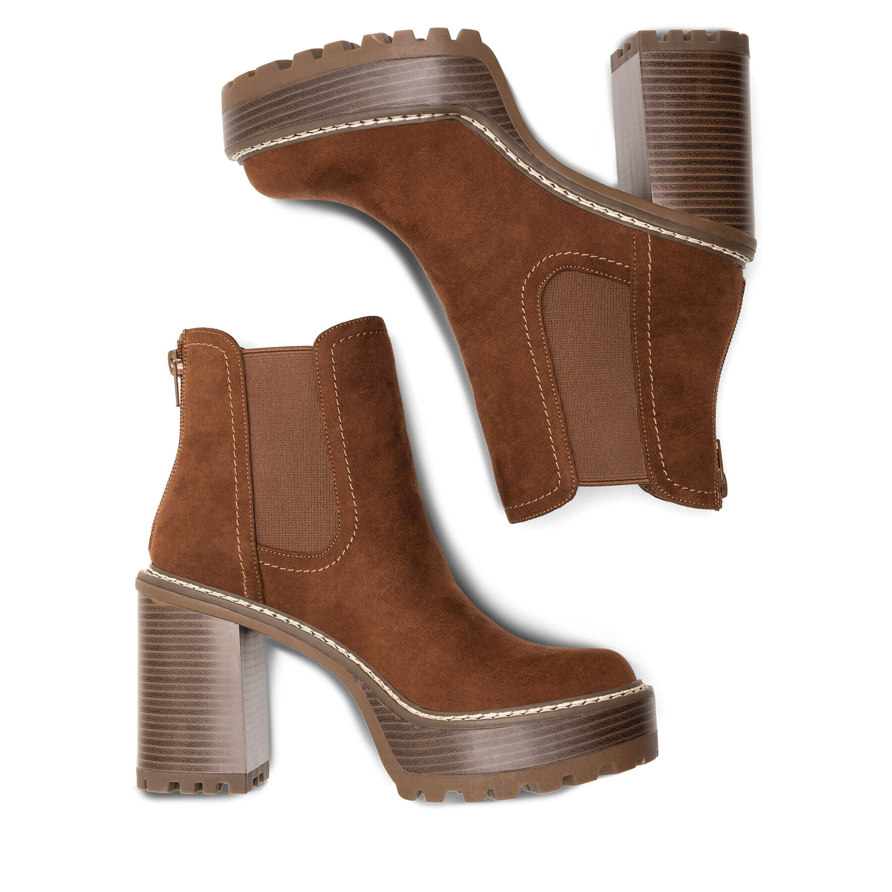 Nine West Боти SAILA 13151A Кафяв - Pepit.bg