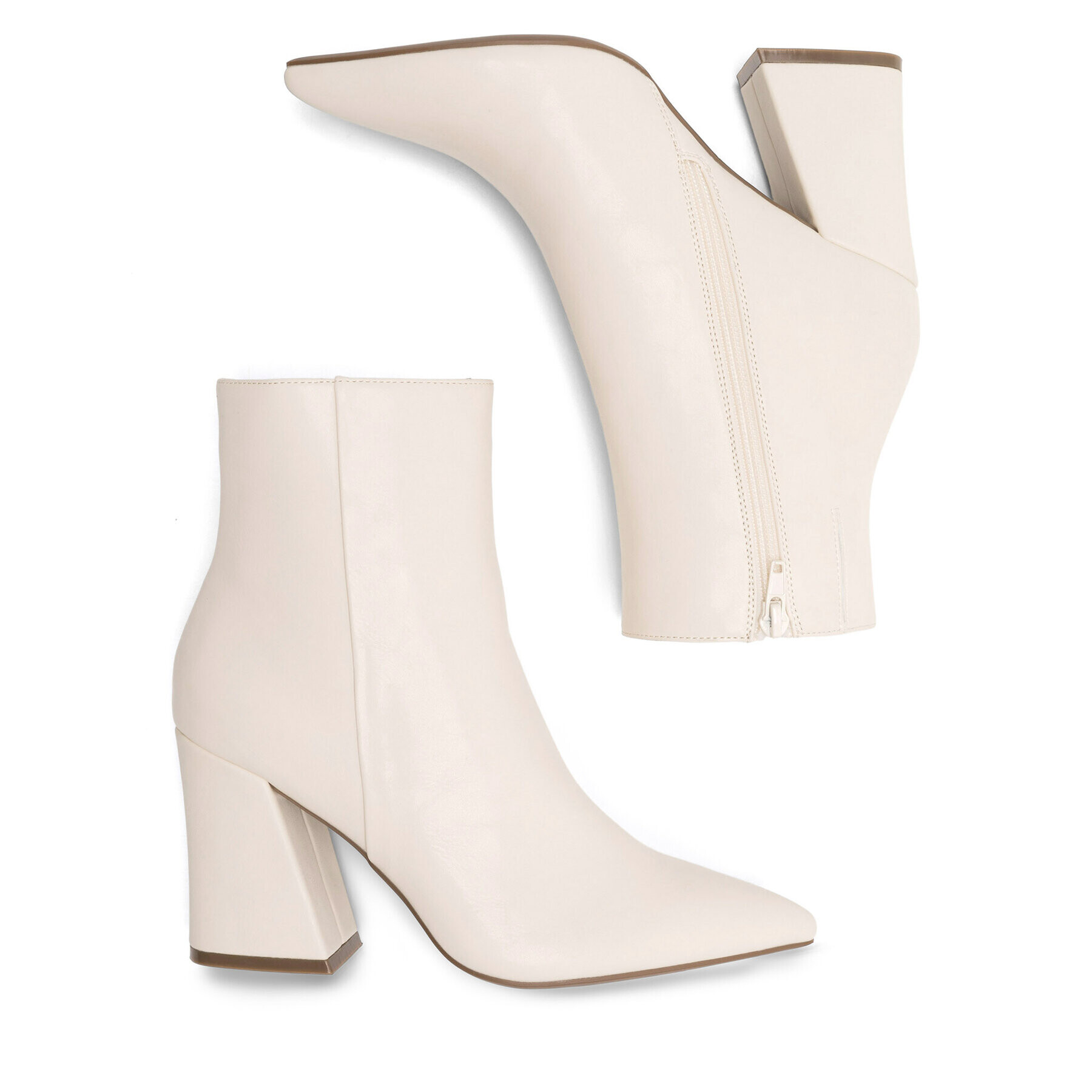 Nine West Боти SATI 13196A Бял - Pepit.bg