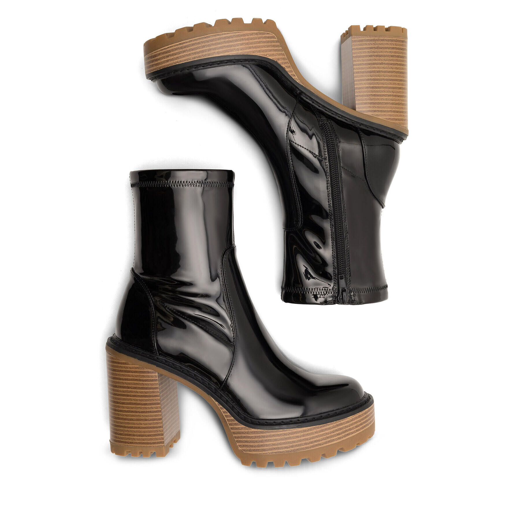 Nine West Боти SHAYLA 13151V Черен - Pepit.bg
