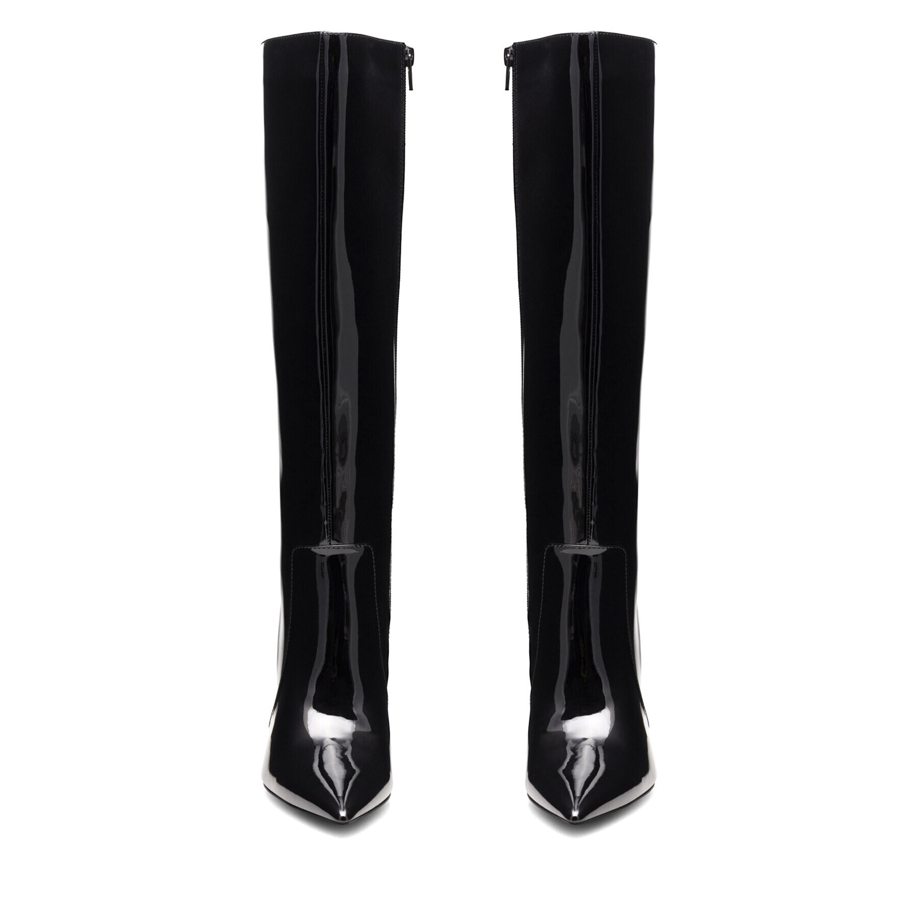 Nine West Ботуши LAMIAH ZL22045HCC Черен - Pepit.bg