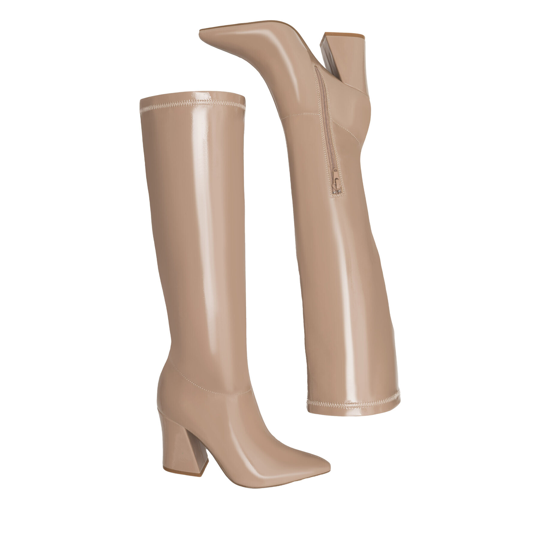 Nine West Ботуши SHARLEEZ 13196H Бежов - Pepit.bg