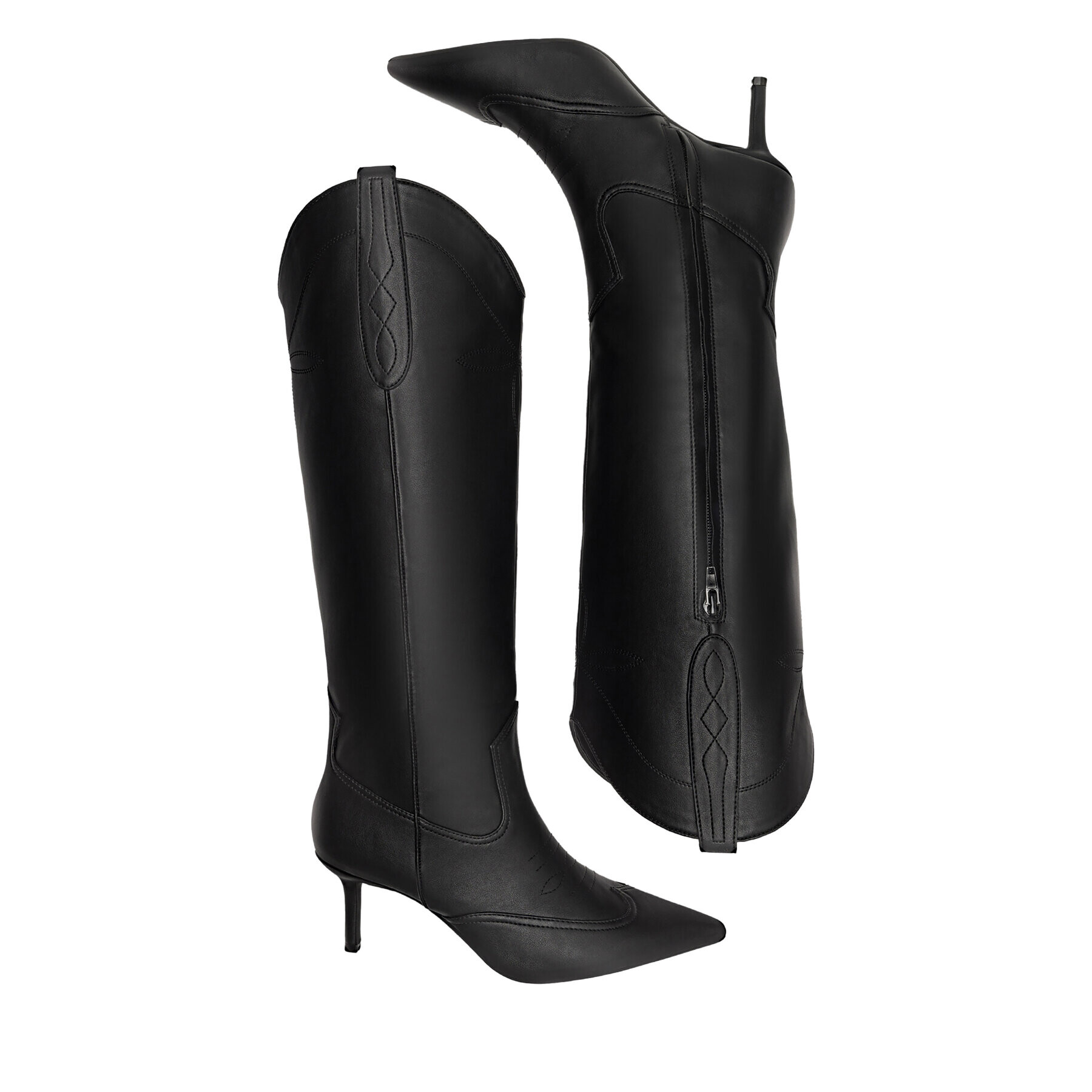 Nine West Ботуши ZARIYA 909001 Черен - Pepit.bg