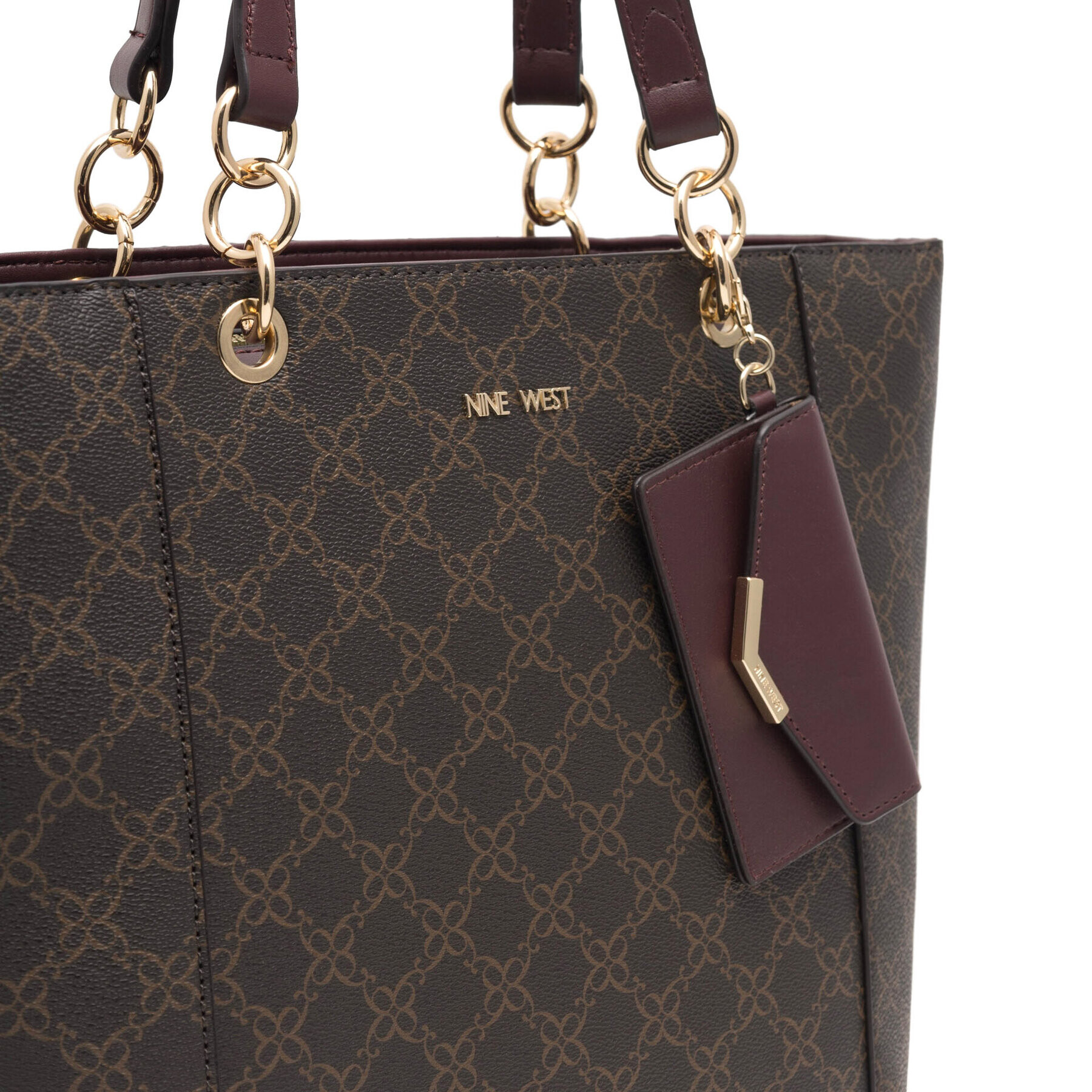 Nine West Дамска чанта BASIL NGC542222 Кафяв - Pepit.bg