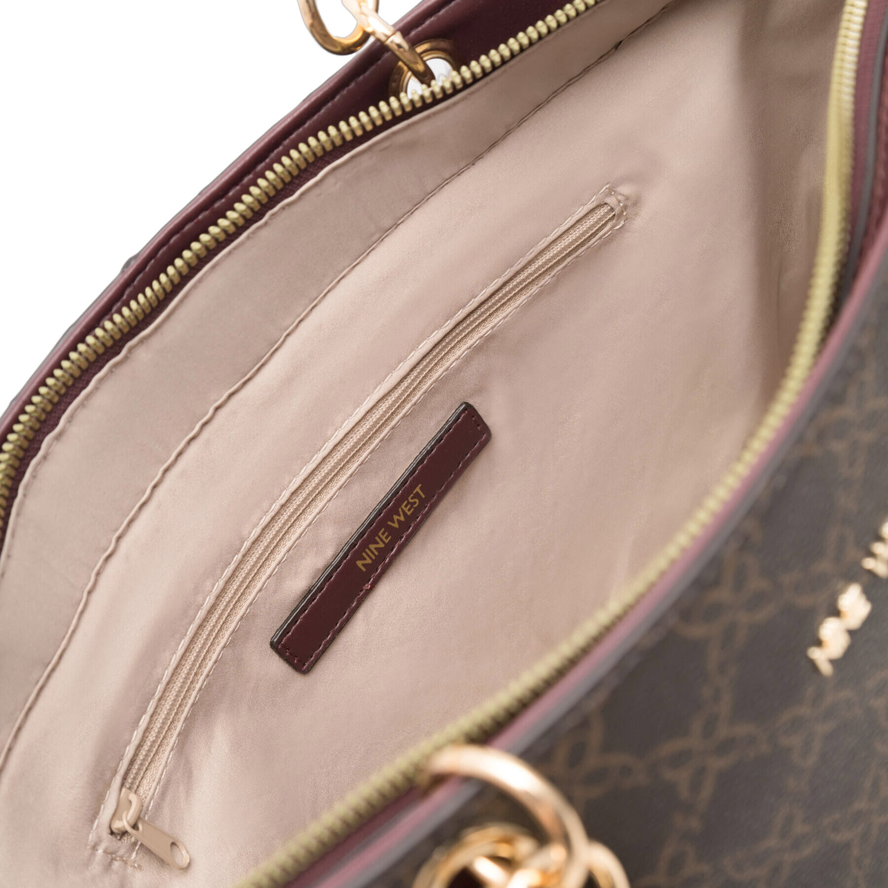 Nine West Дамска чанта BASIL NGC542222 Кафяв - Pepit.bg