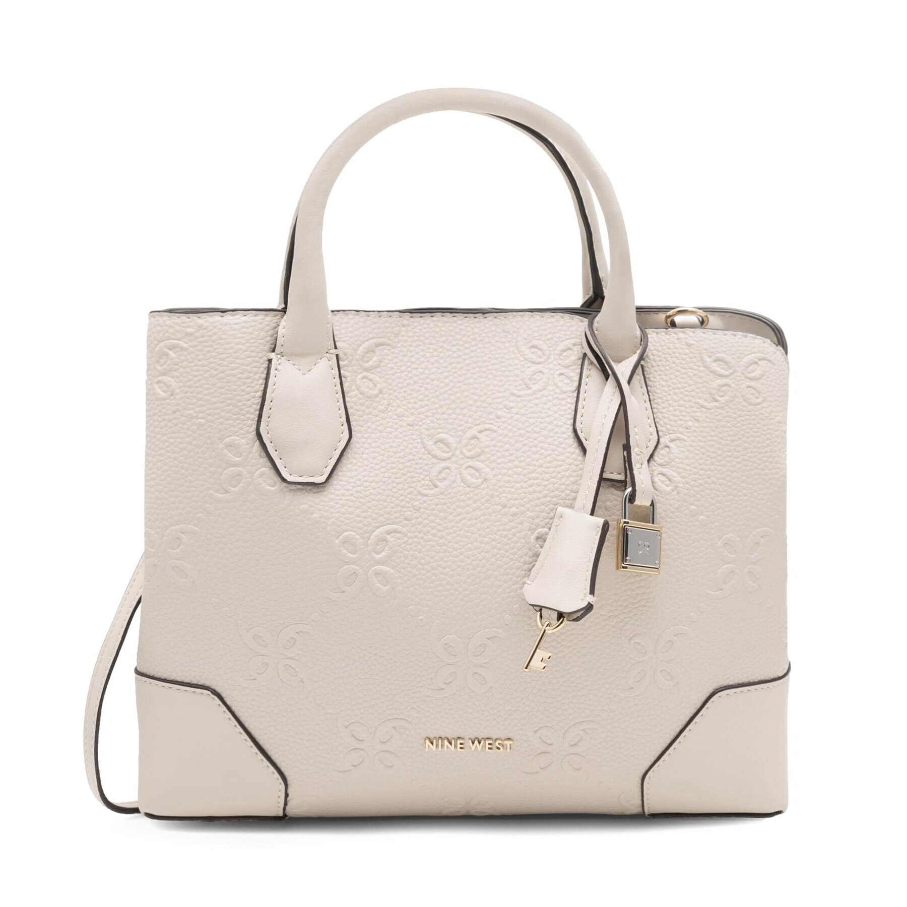 Nine West Дамска чанта BROOKLYN NOE108505 Екрю - Pepit.bg