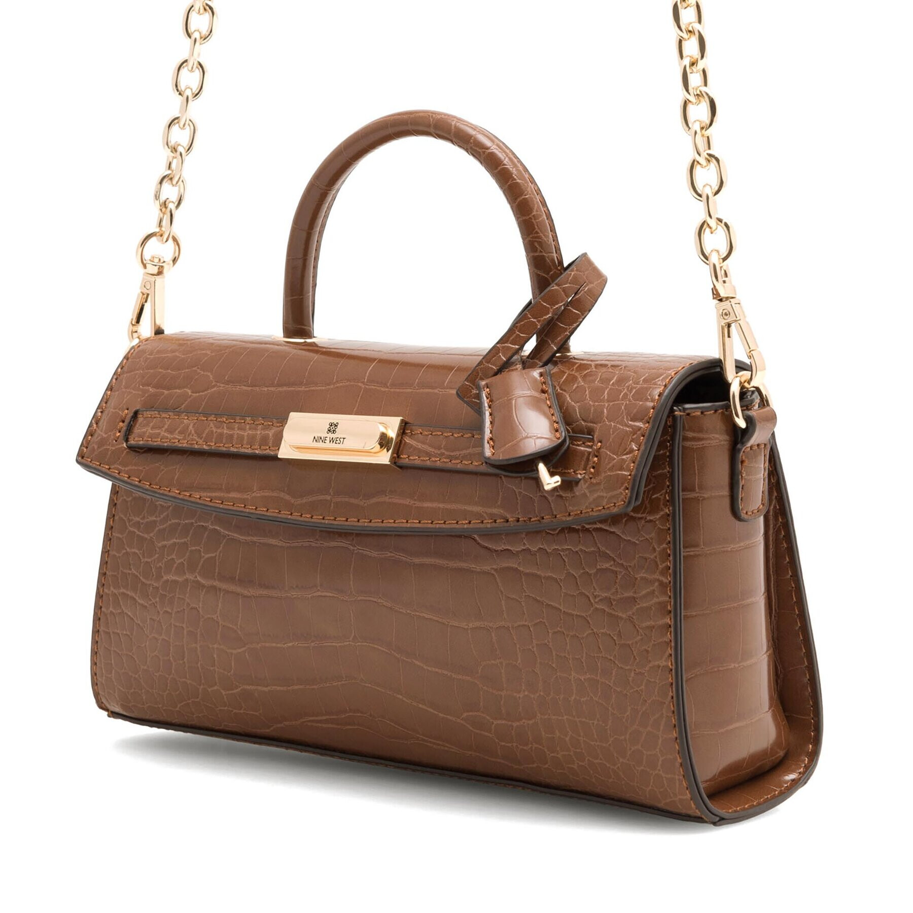 Nine West Дамска чанта DAX NGC134378 Кафяв - Pepit.bg