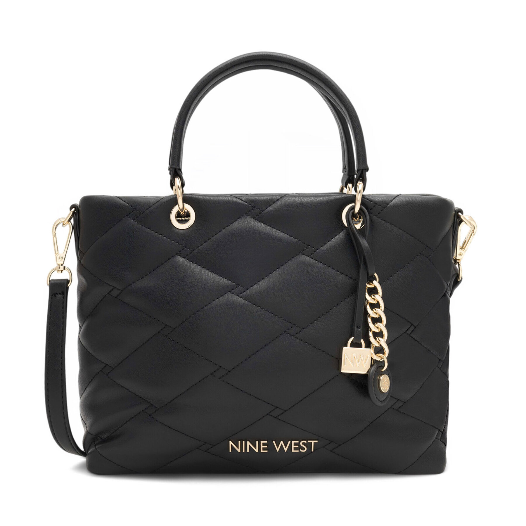 Nine West Дамска чанта REGAN NGQ135105 Черен - Pepit.bg