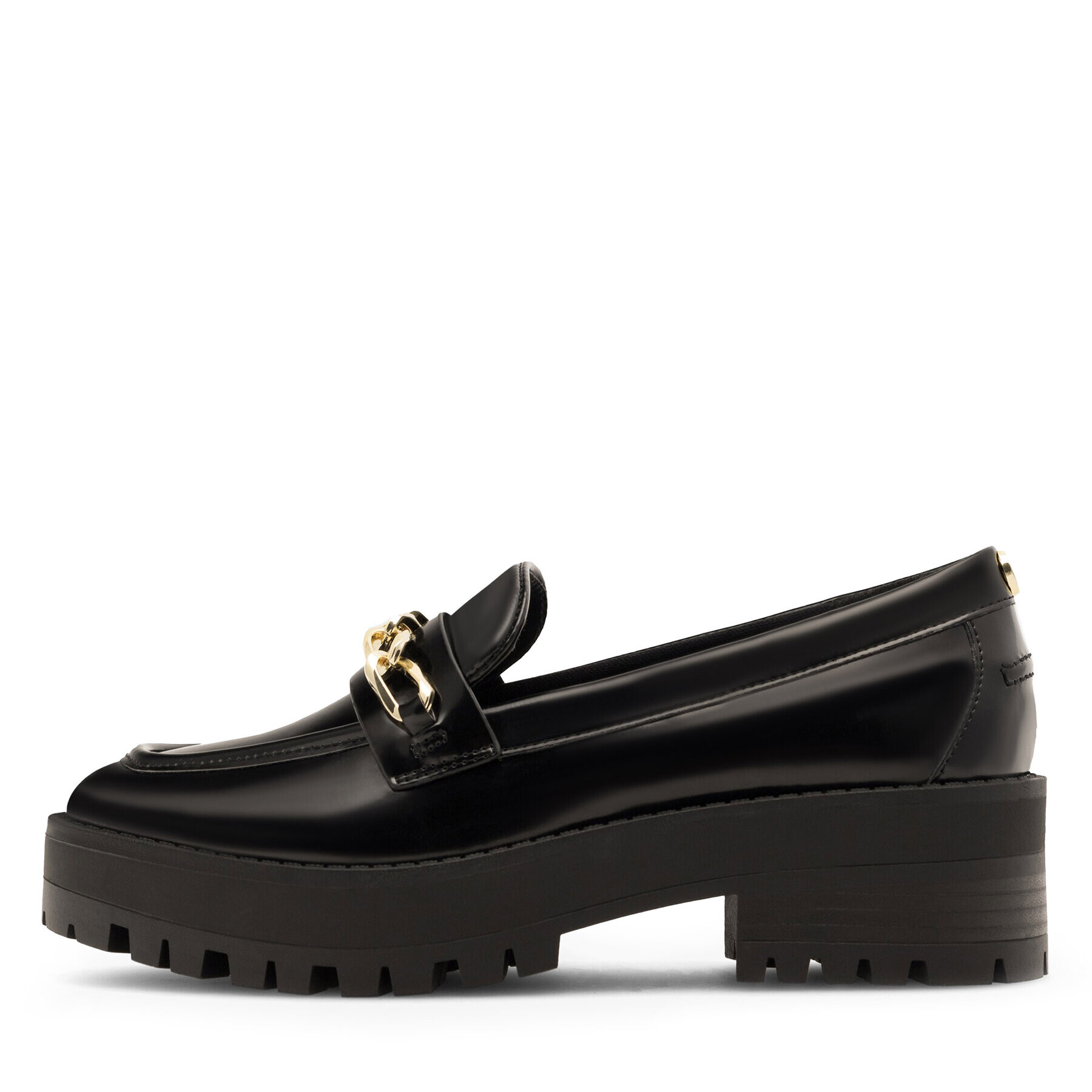 Nine West лоуфъри с дебела подметка NYLA 8123-1 Черен - Pepit.bg