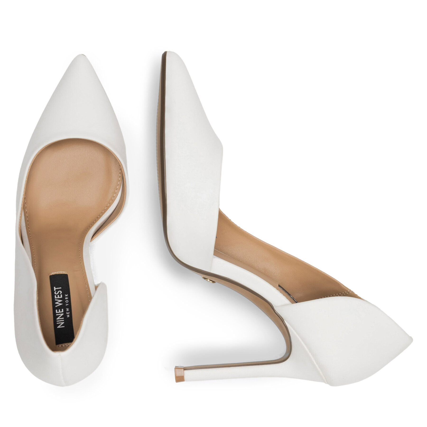 Nine West Обувки на ток AROOSA BYCCC01 Бял - Pepit.bg