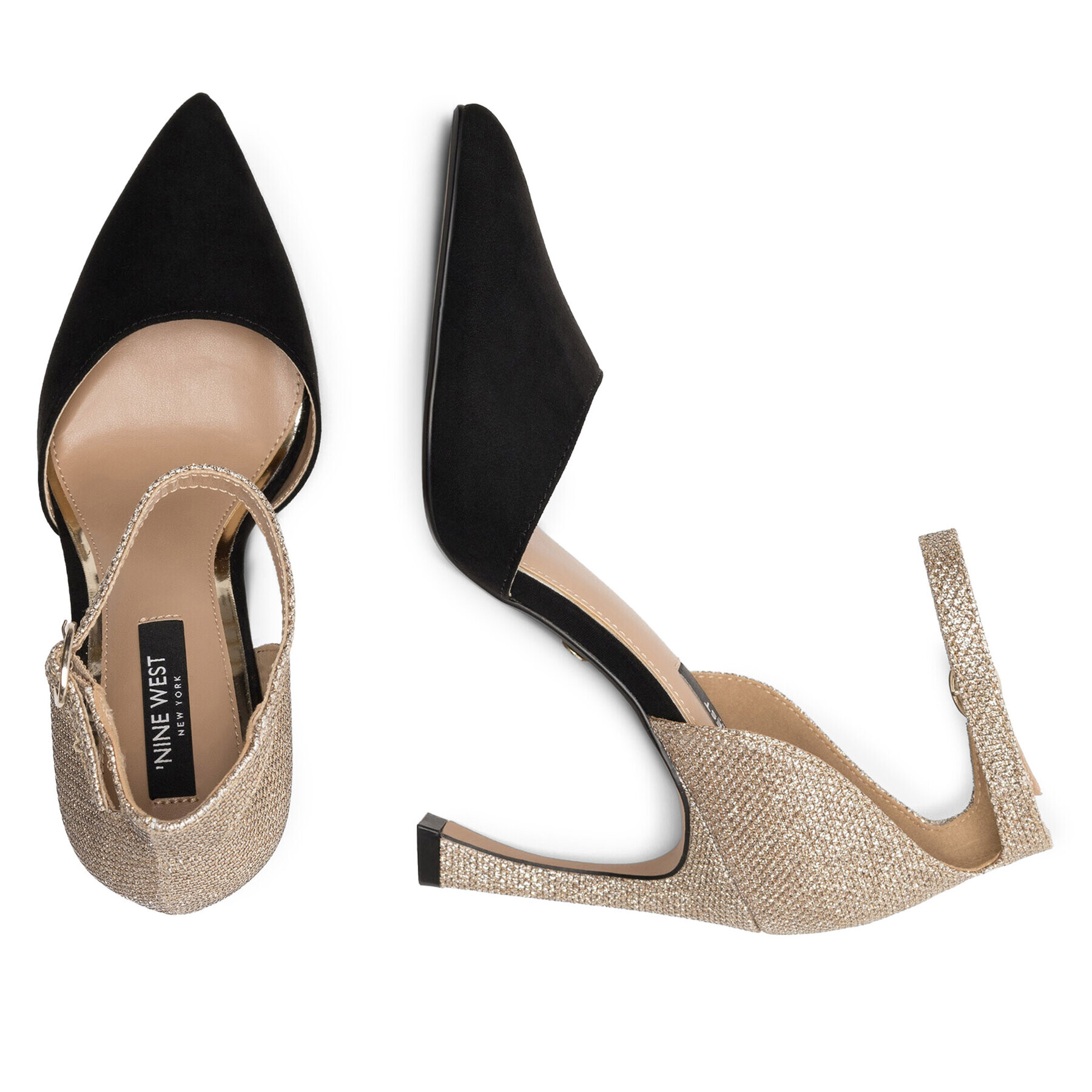 Nine West Обувки на ток ATIYA JF2186-1 Черен - Pepit.bg