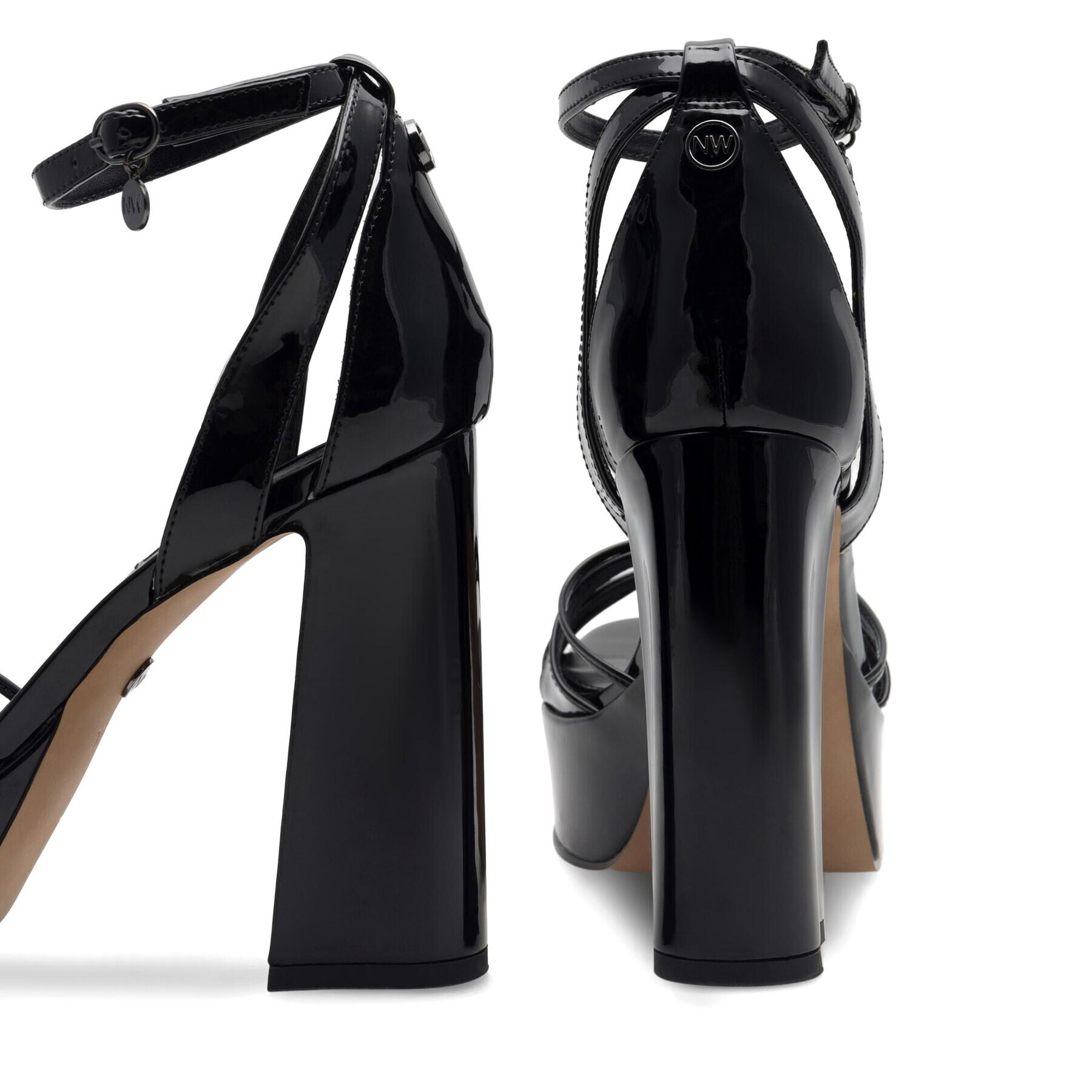 Nine West Сандали AAHIDA ZL23002CC Черен - Pepit.bg