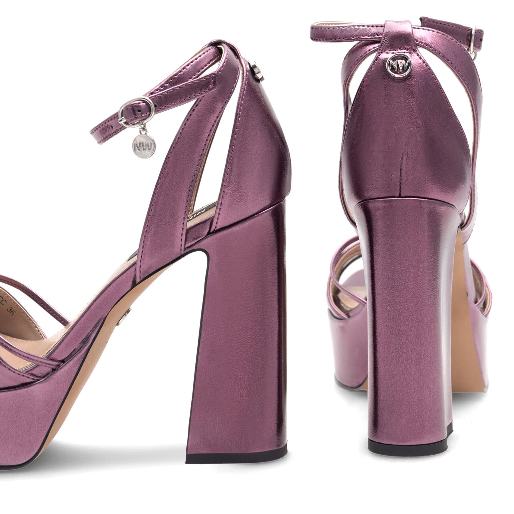 Nine West Сандали AAHIDA ZL23002CC Виолетов - Pepit.bg