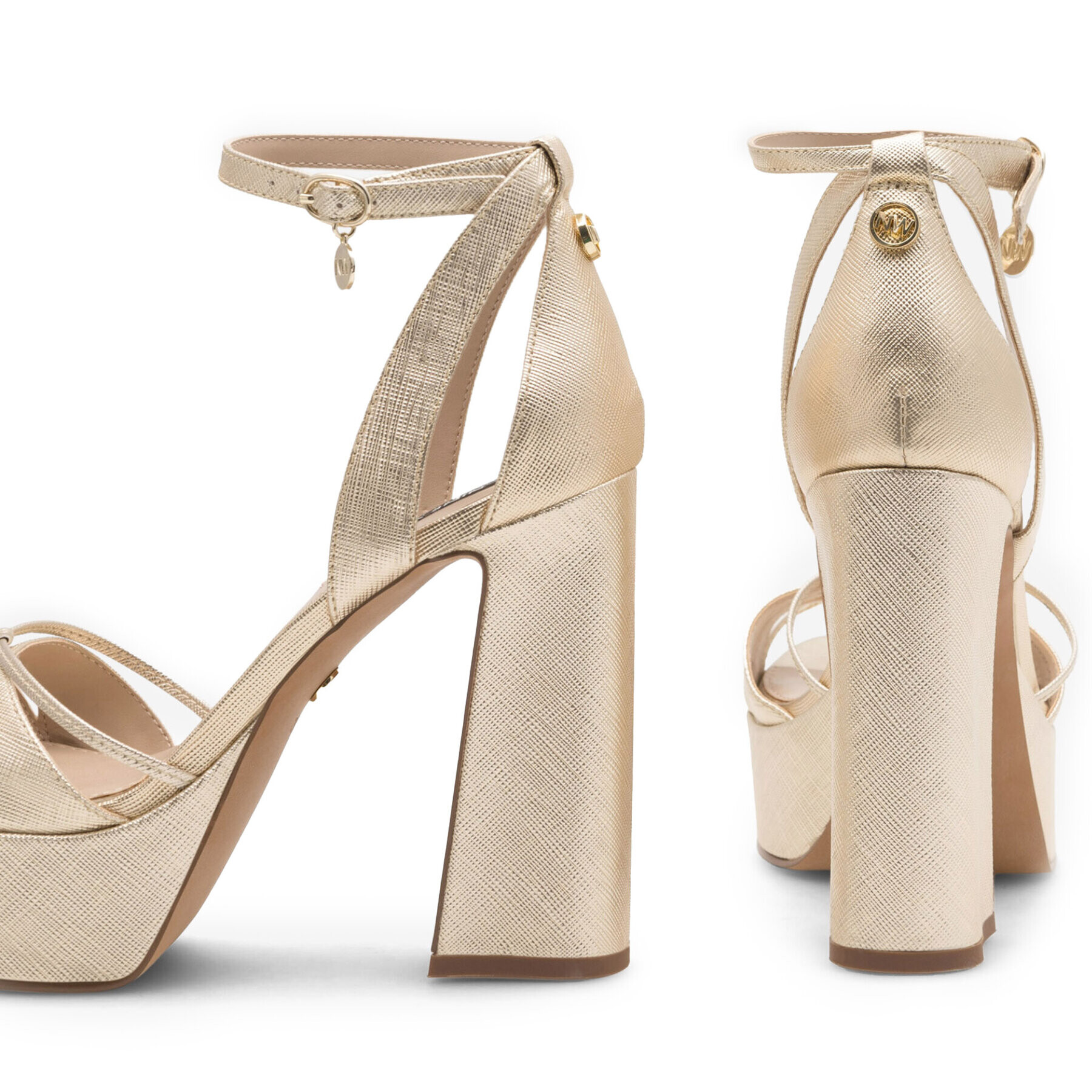 Nine West Сандали AAHIDA ZL23002CC Златист - Pepit.bg