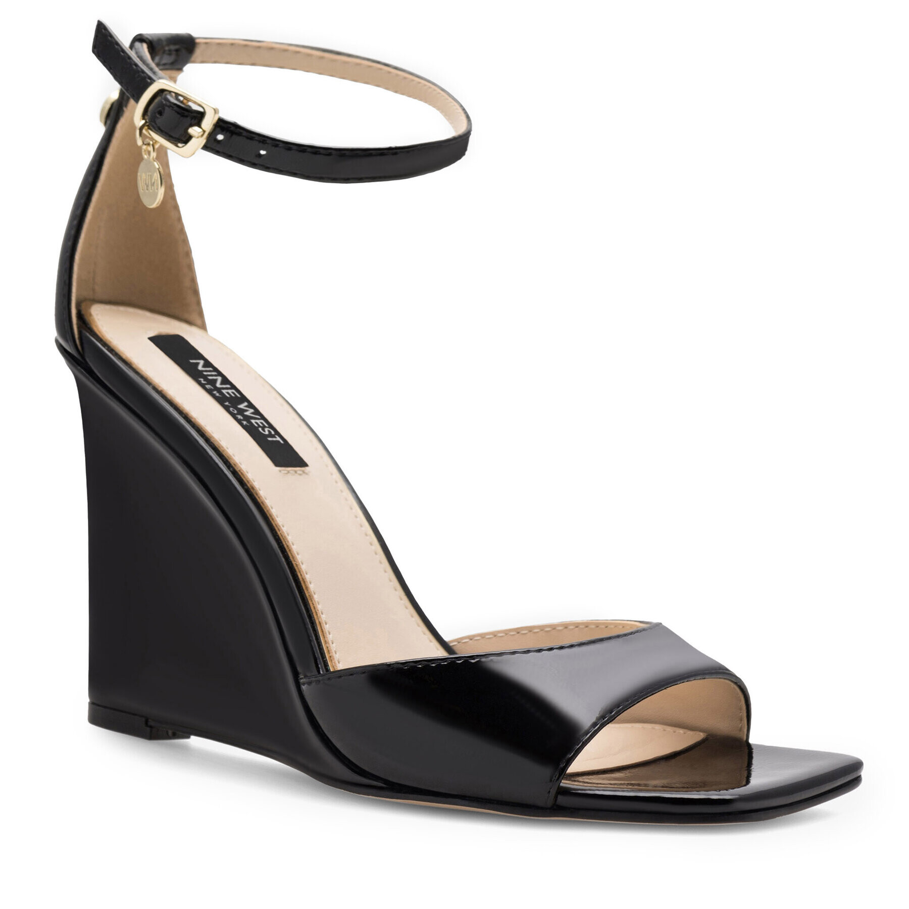 Nine West Сандали ALAYNA FF-2155 Черен - Pepit.bg