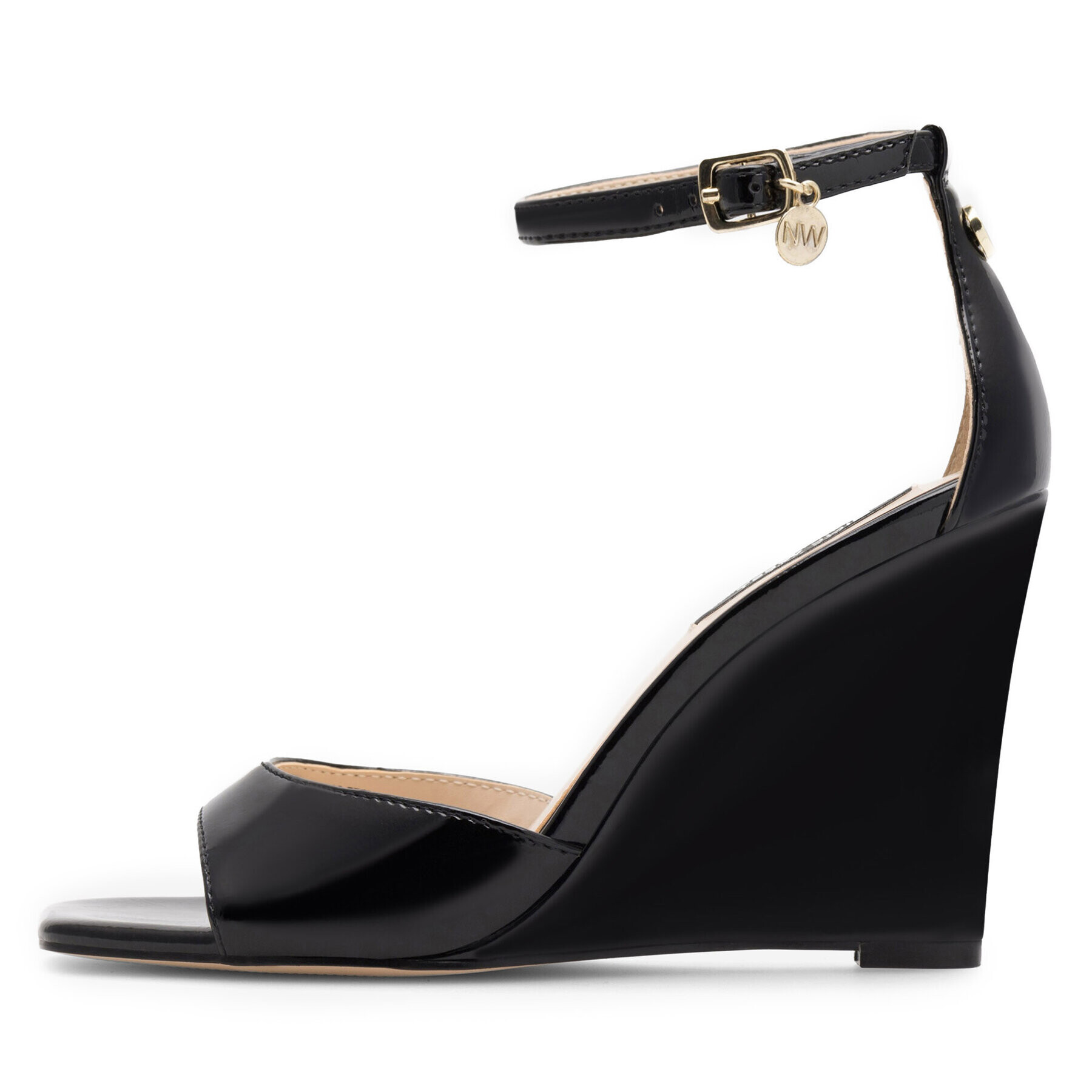 Nine West Сандали ALAYNA FF-2155 Черен - Pepit.bg