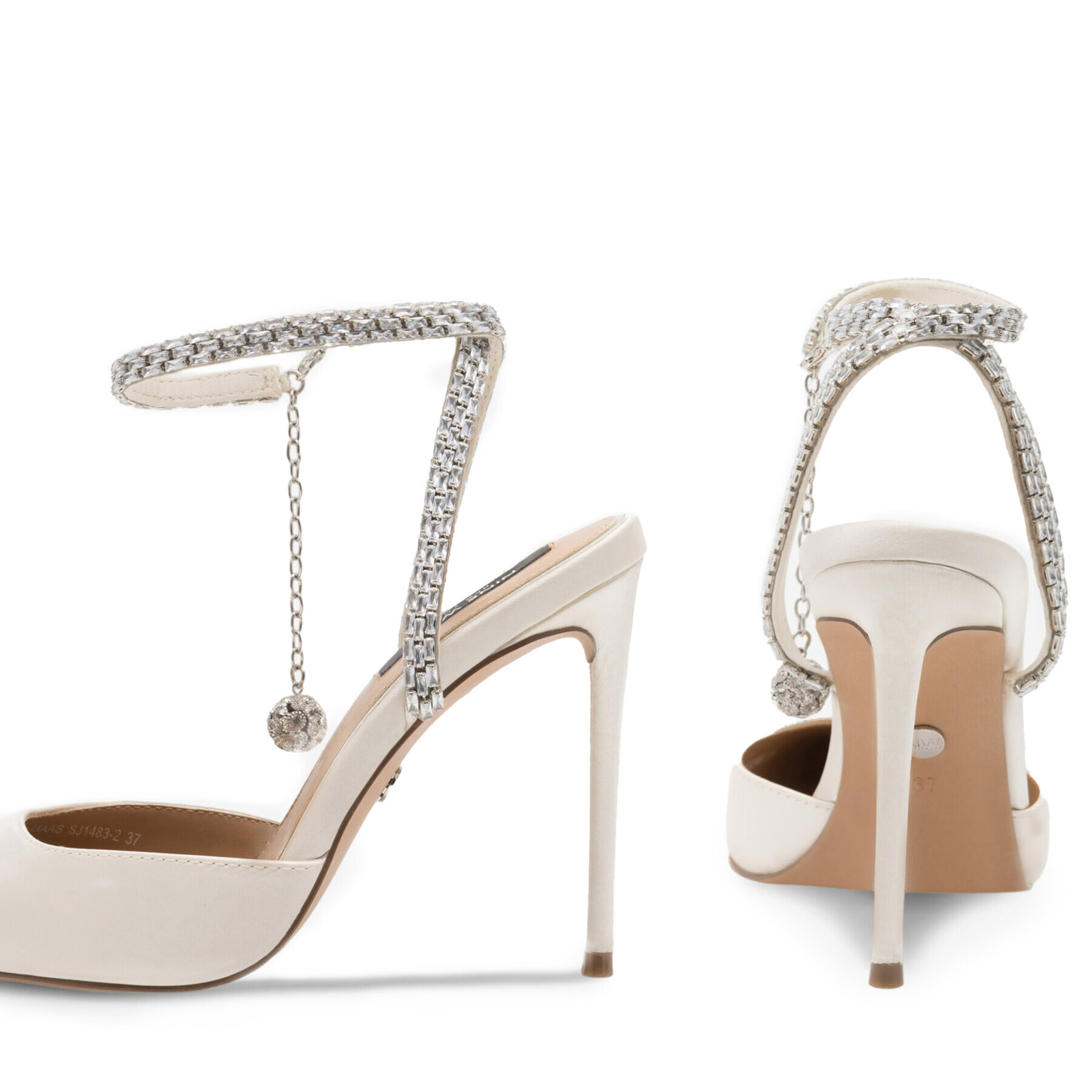 Nine West Сандали ALMAAS SJ1483-2 Бял - Pepit.bg