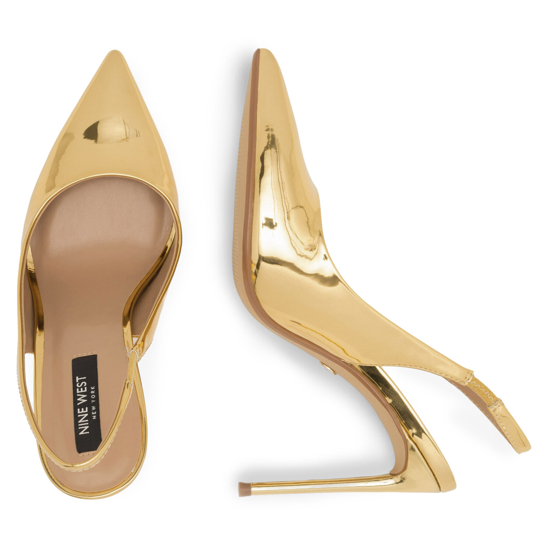 Nine West Сандали AYANA ZL22045-1CC Златист - Pepit.bg