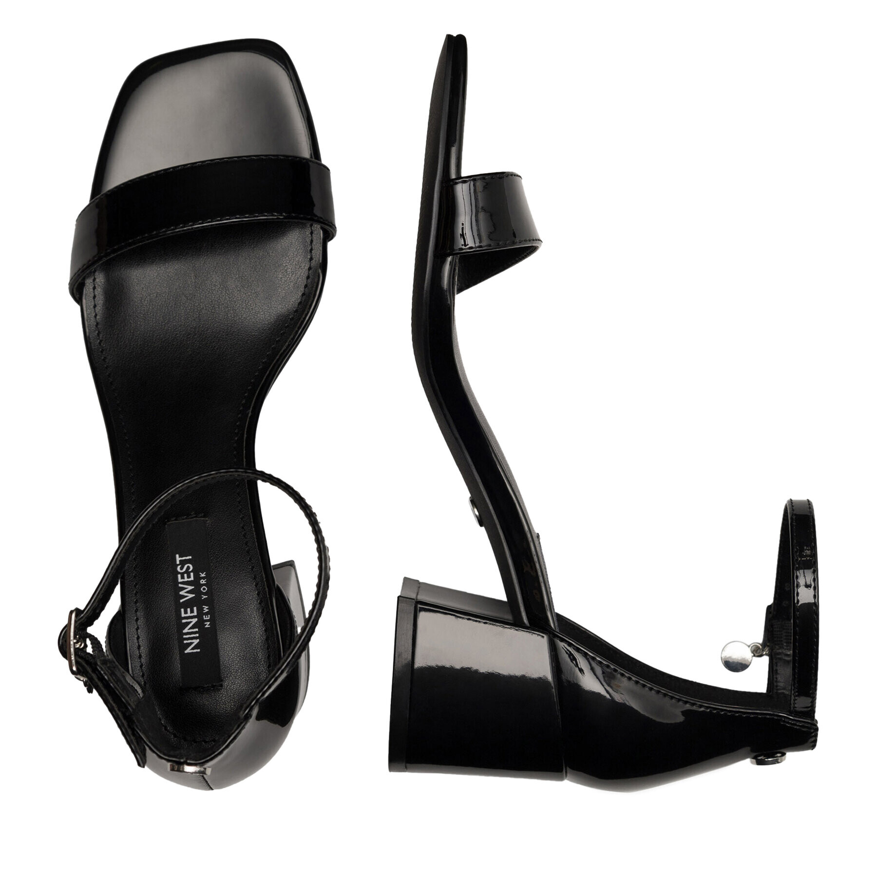 Nine West Сандали ERMINA FF-2308 Черен - Pepit.bg
