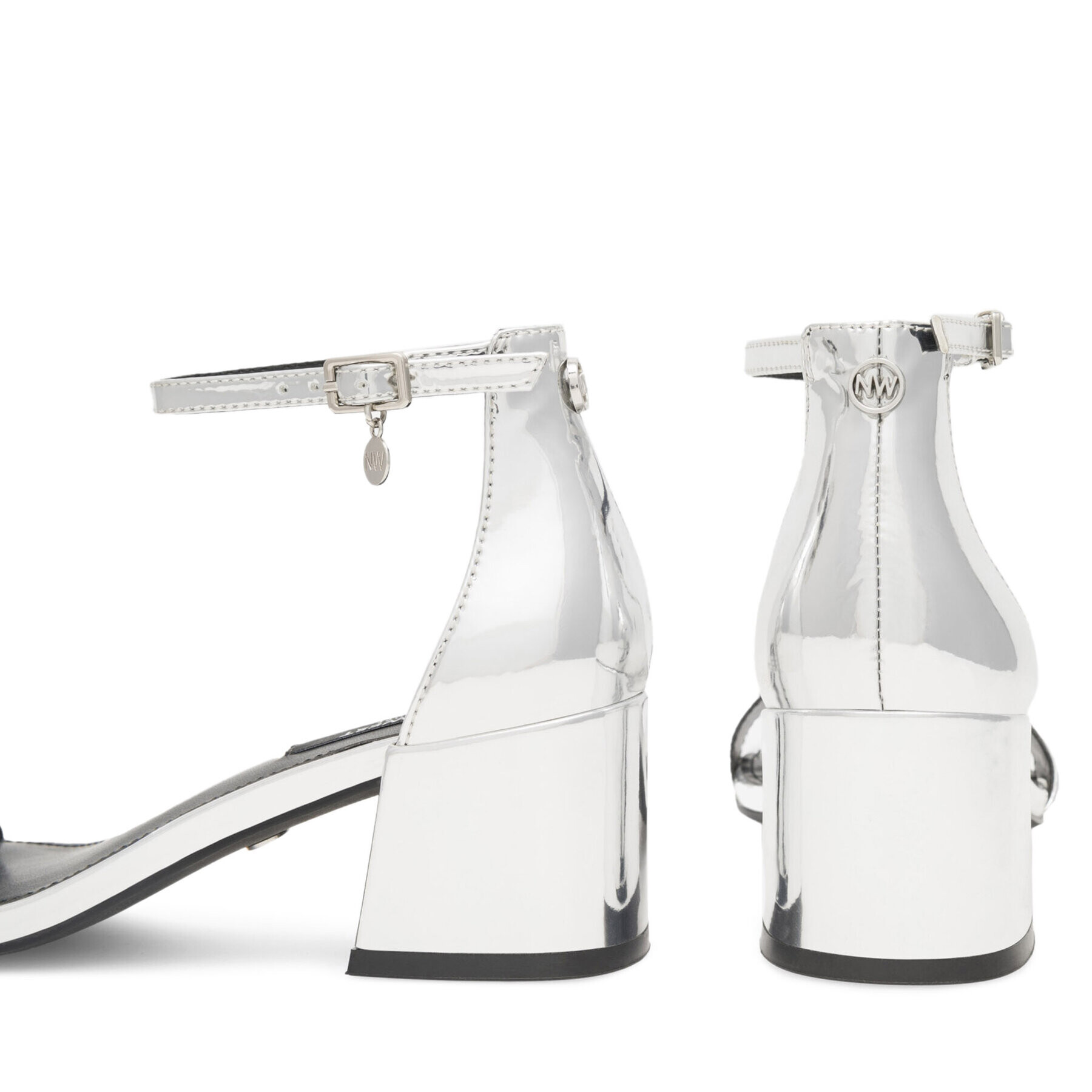 Nine West Сандали ERMINA FF-2308 Сребрист - Pepit.bg