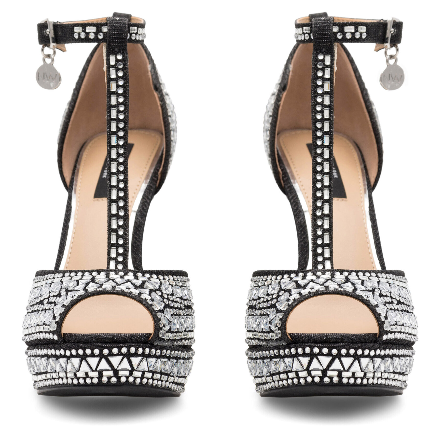 Nine West Сандали NISA SY015-1NW Черен - Pepit.bg