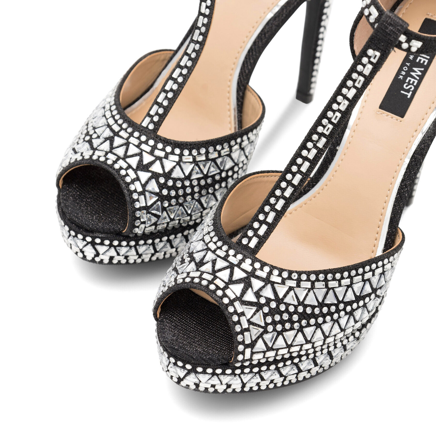 Nine West Сандали NISA SY015-1NW Черен - Pepit.bg