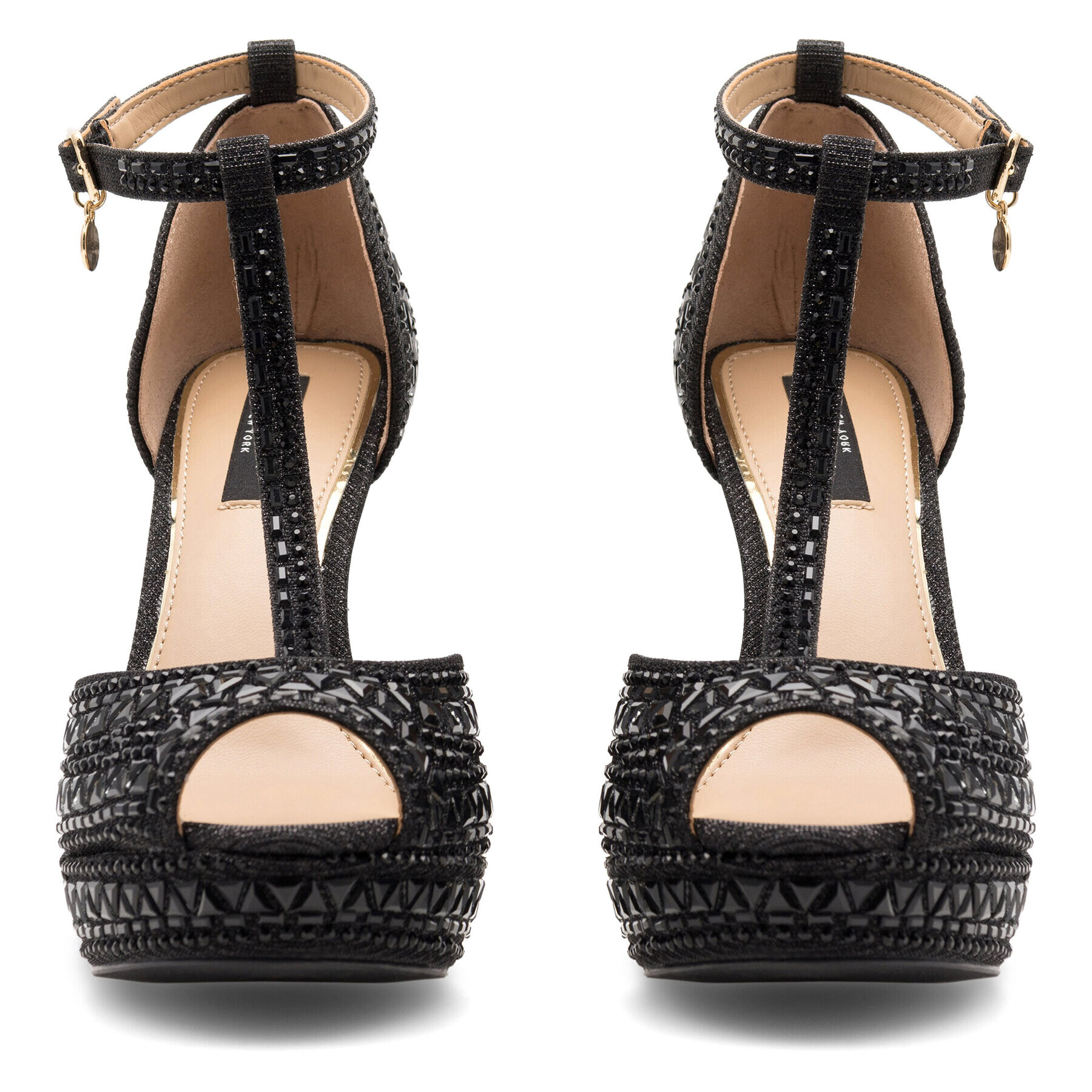 Nine West Сандали NISA SY015-1NW Черен - Pepit.bg