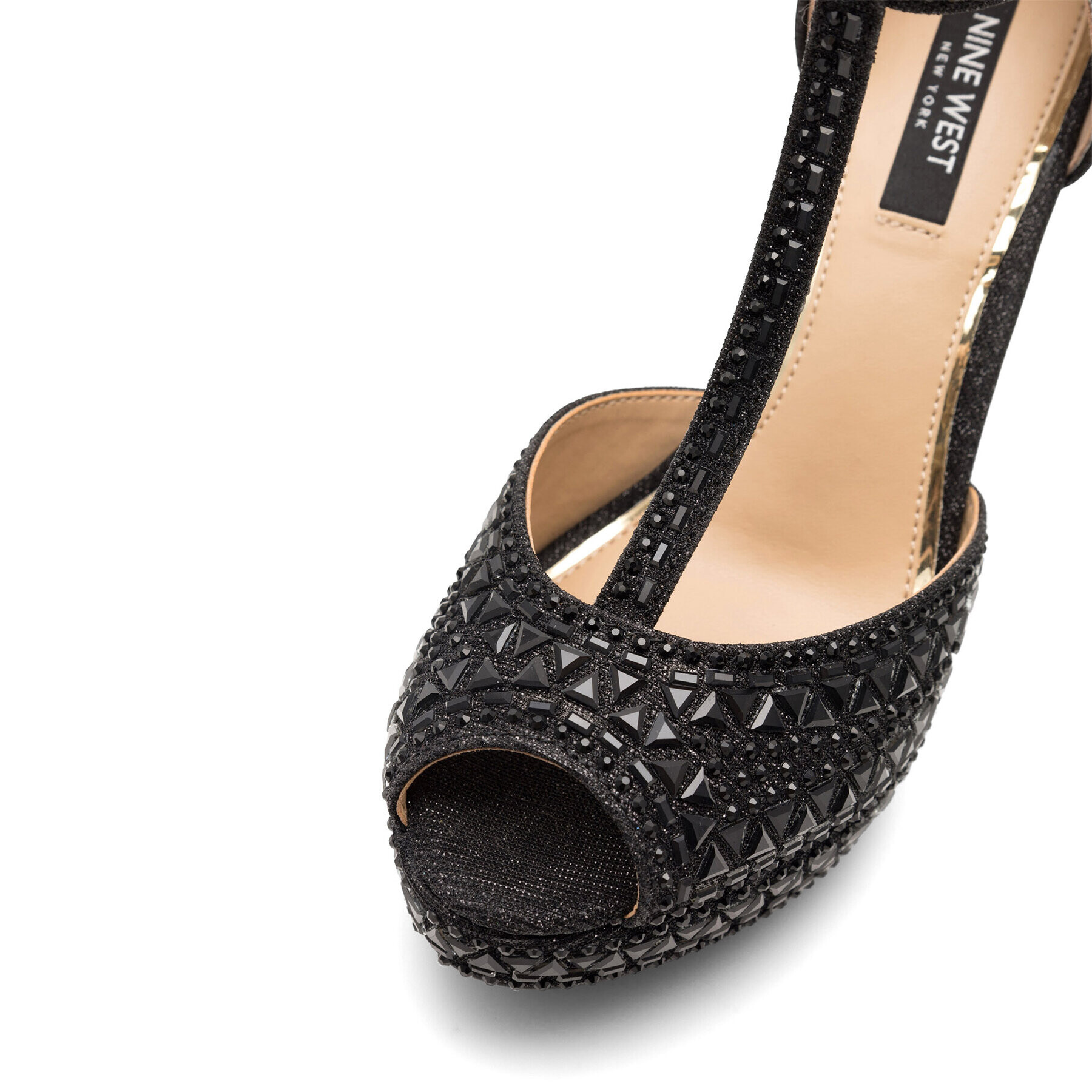 Nine West Сандали NISA SY015-1NW Черен - Pepit.bg