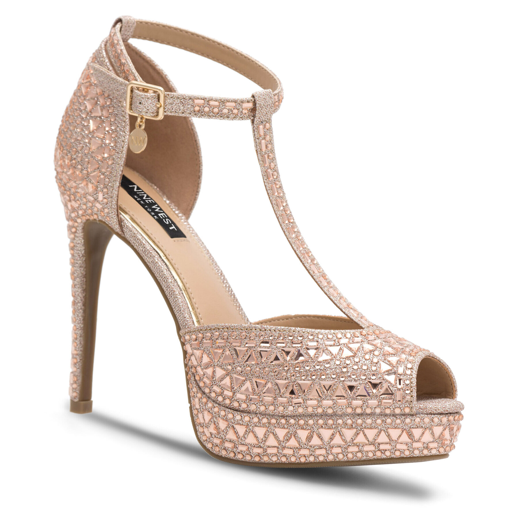 Nine West Сандали NISA SY015-1NW Розов - Pepit.bg