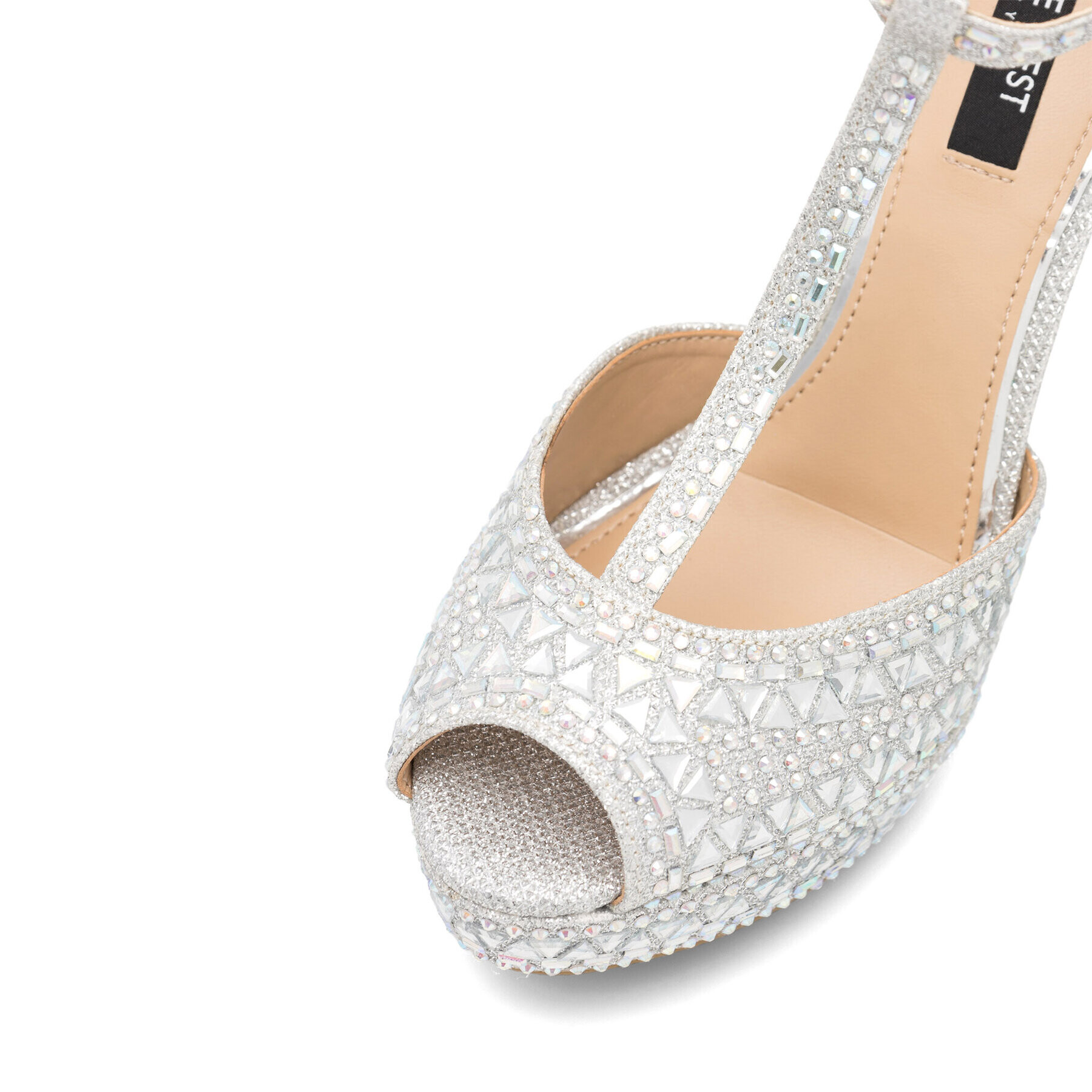 Nine West Сандали NISA SY015-1NW Сребрист - Pepit.bg