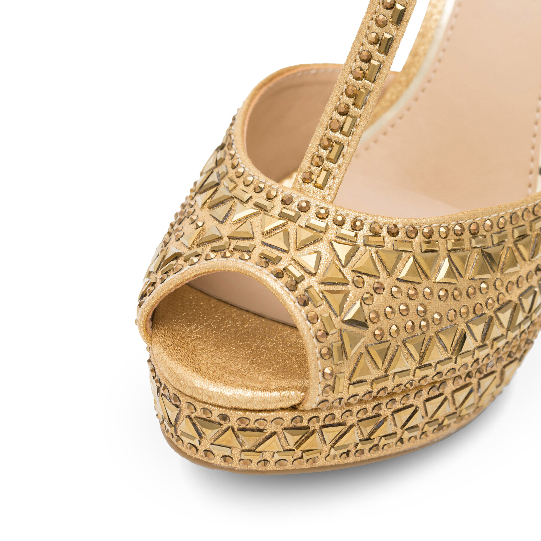 Nine West Сандали NISA SY015-1NW Златист - Pepit.bg