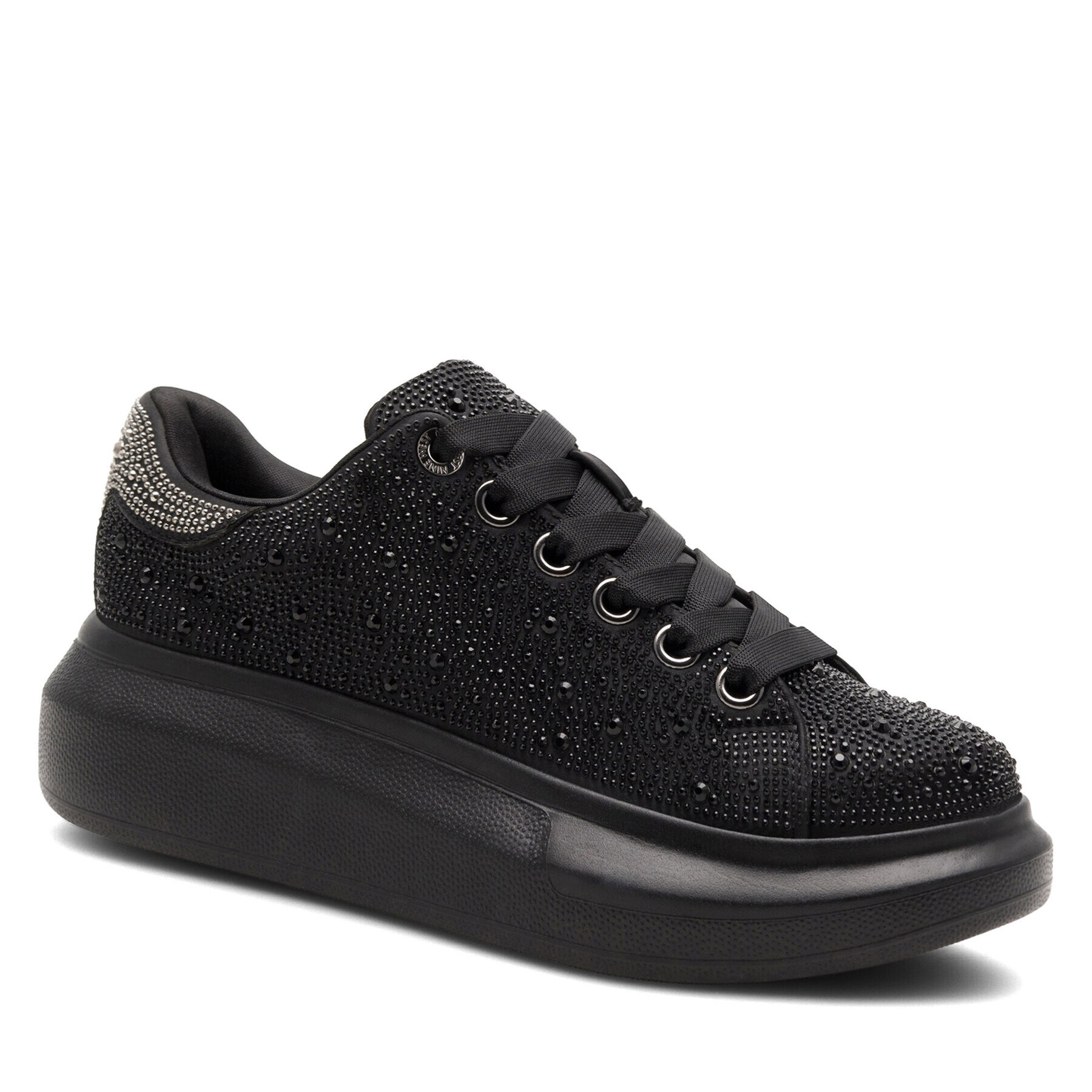Nine West Сникърси NURIYA NW-23-001 Черен - Pepit.bg