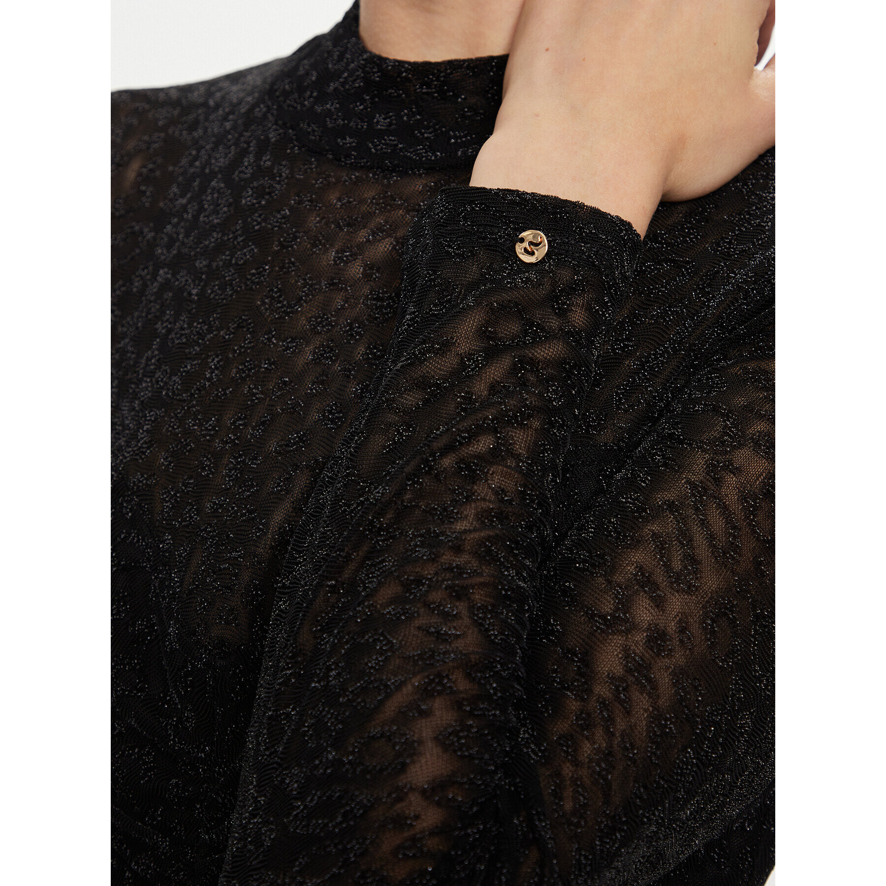 Nissa Коктейлна рокля RS14476 Черен Slim Fit - Pepit.bg