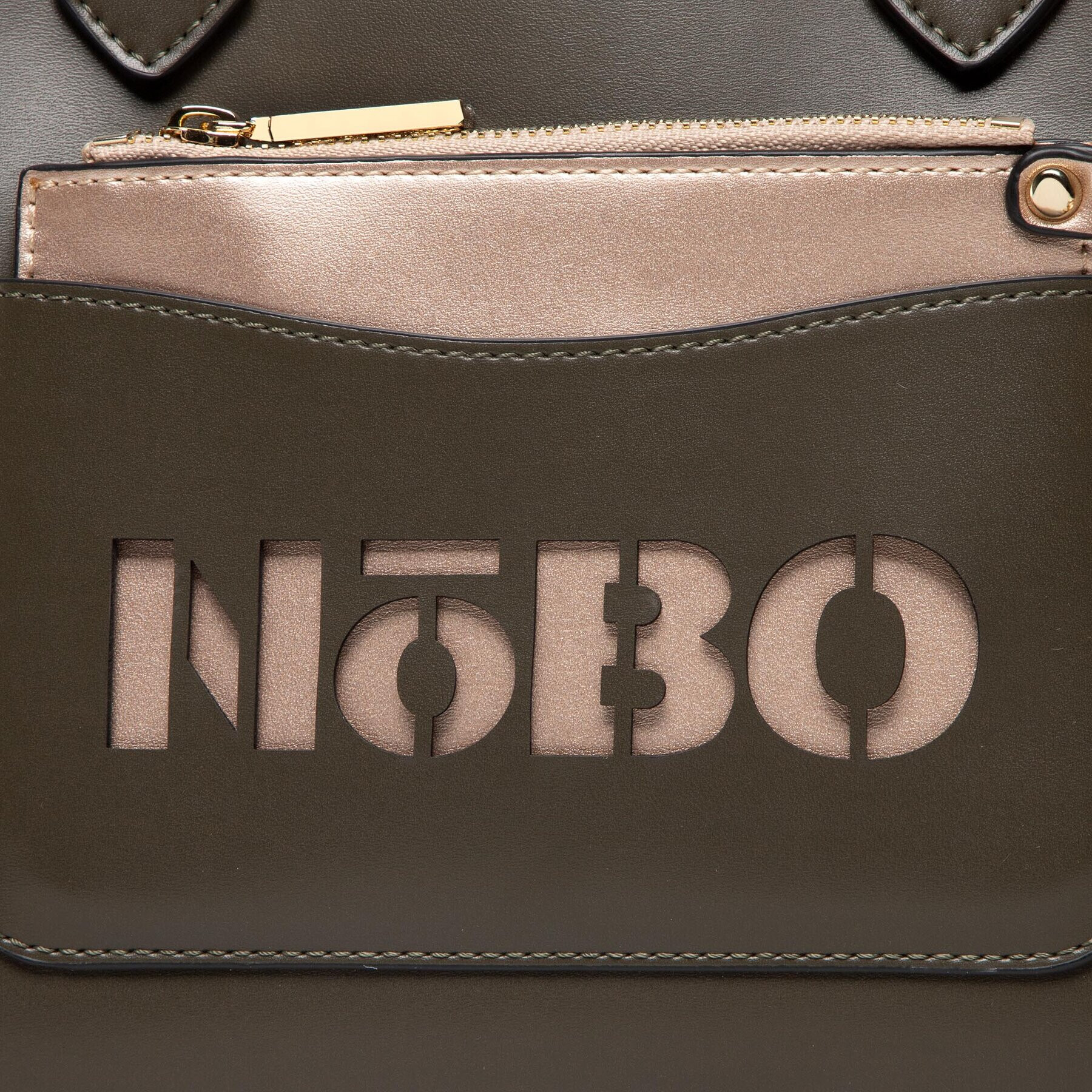 Nobo Дамска чанта BAG-N1070-CM08 Зелен - Pepit.bg